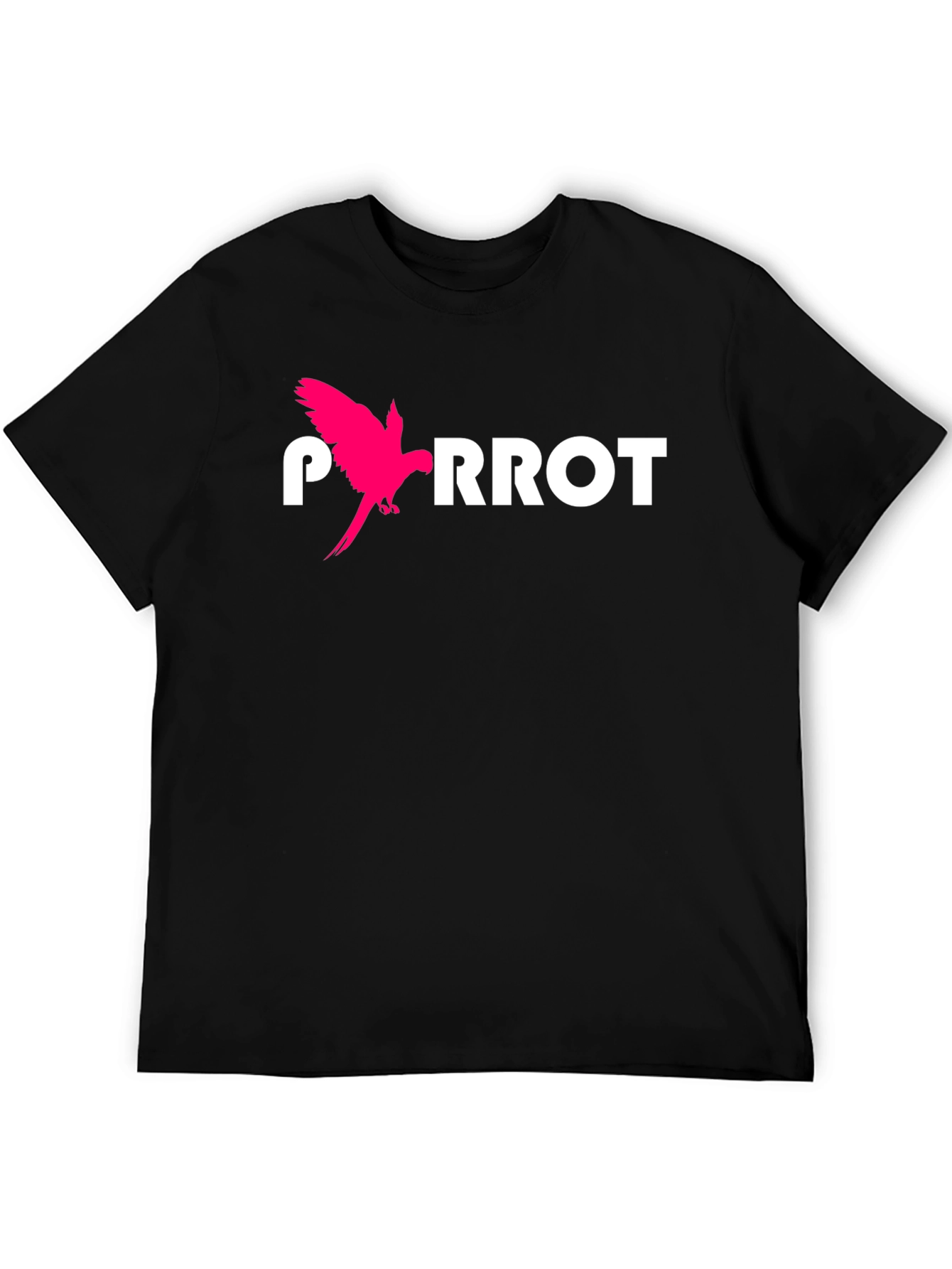 Parrot Graphic Tee - Cool Animal Design T-Shirt