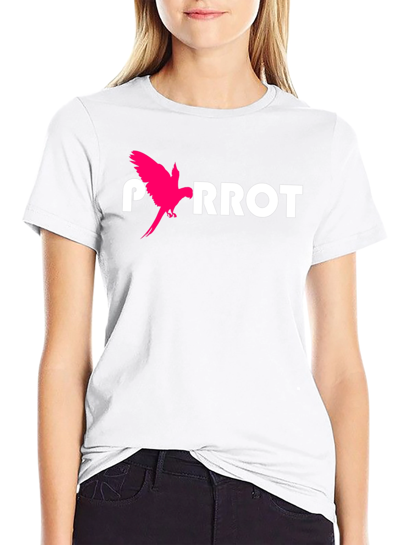 Parrot Graphic Tee - Cool Animal Design T-Shirt
