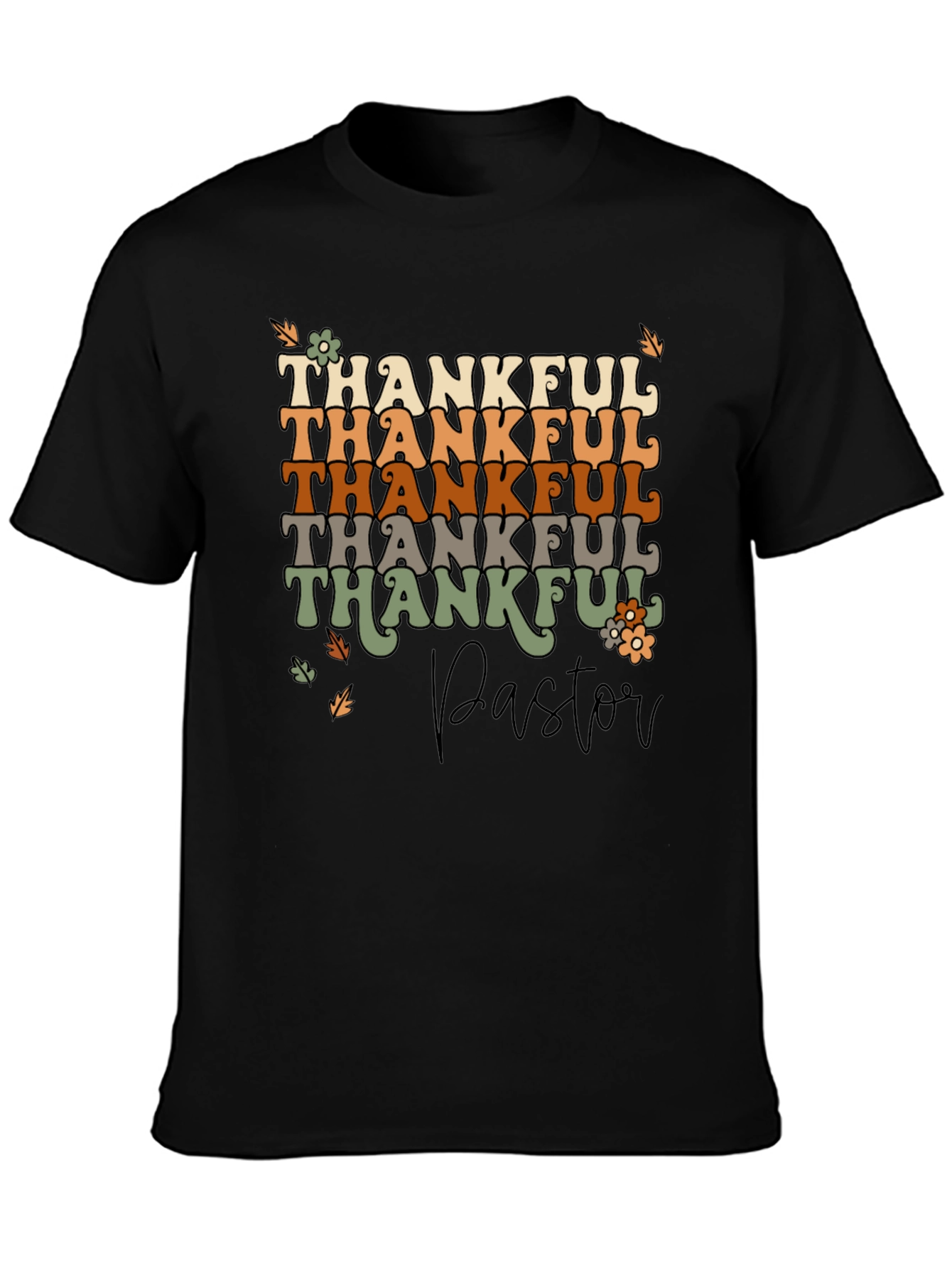 Thankful Pastor Graphic T-Shirt