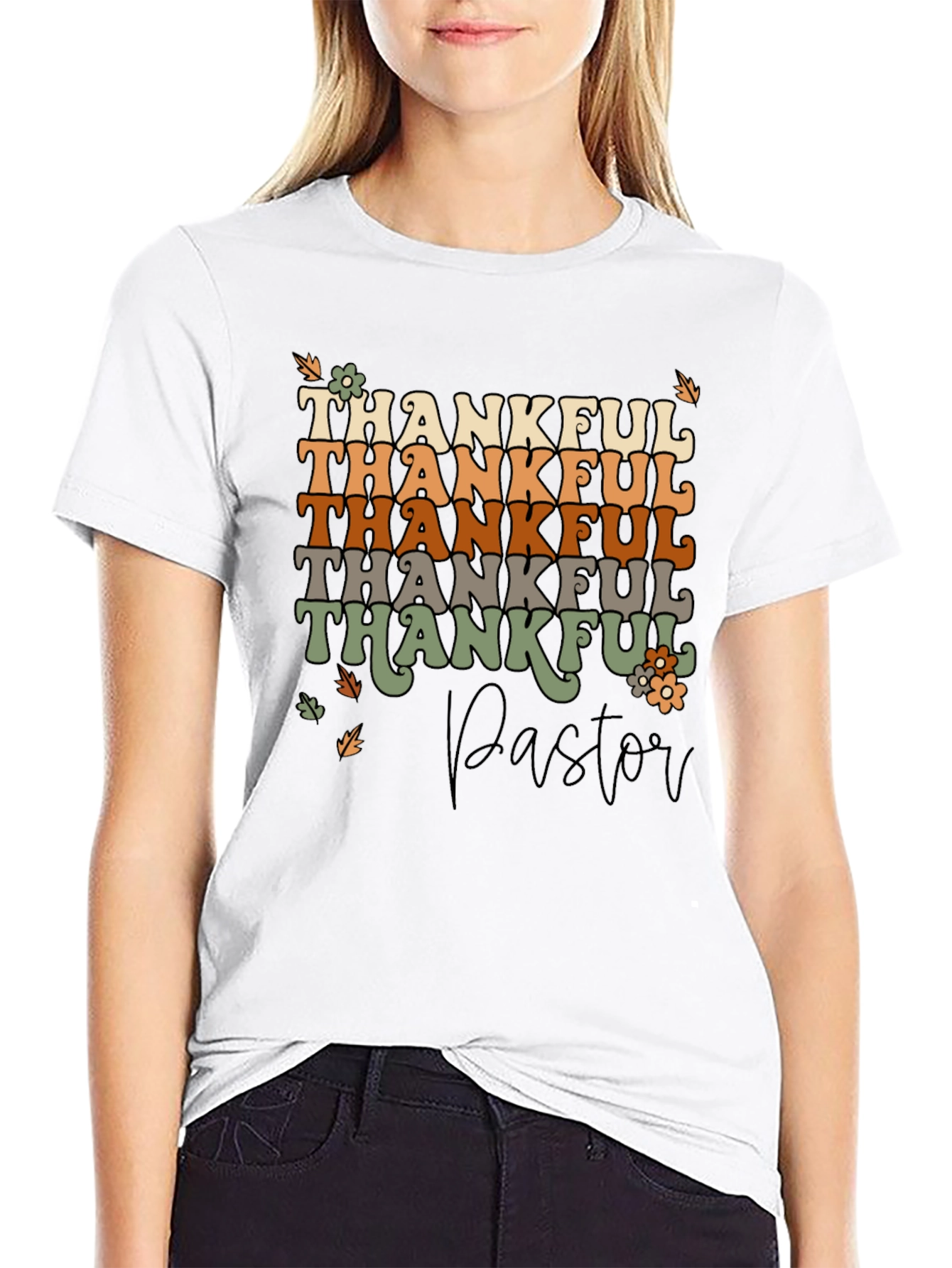 Thankful Pastor Graphic T-Shirt