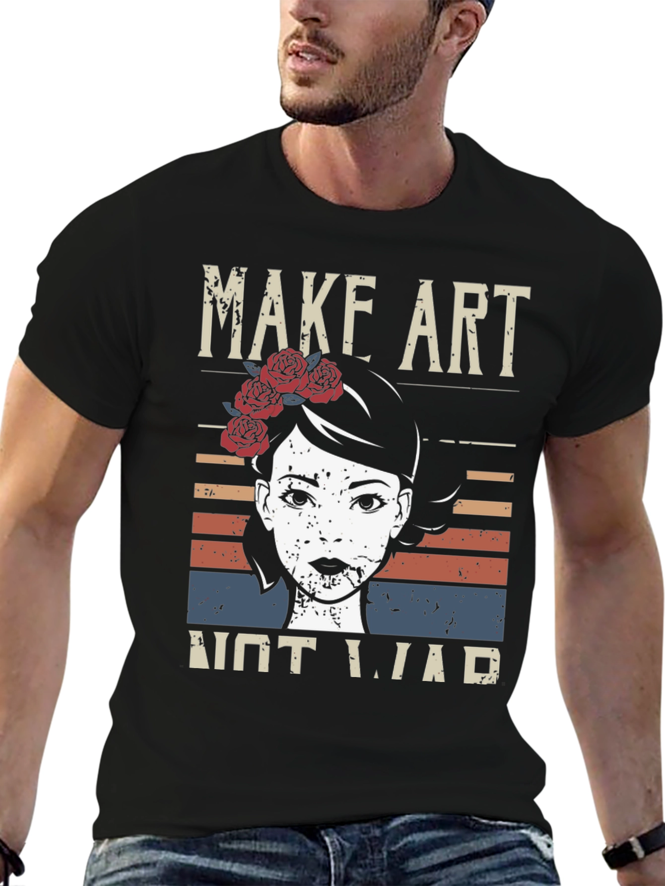 Make Art Not War T-Shirt
