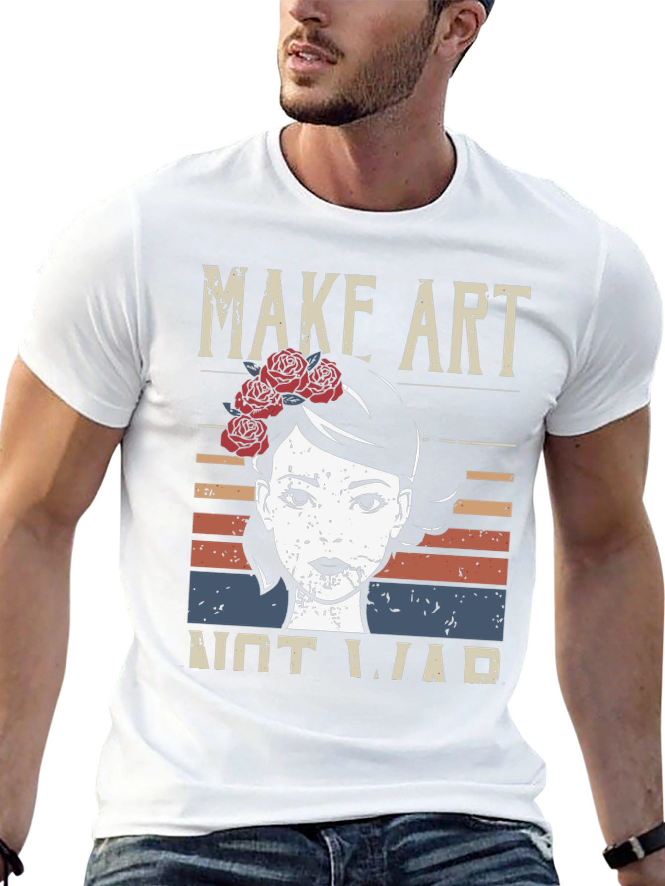 Make Art Not War T-Shirt