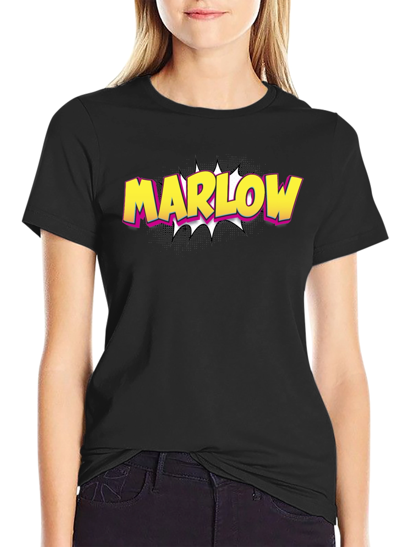 Marlow Comic Style T-Shirt