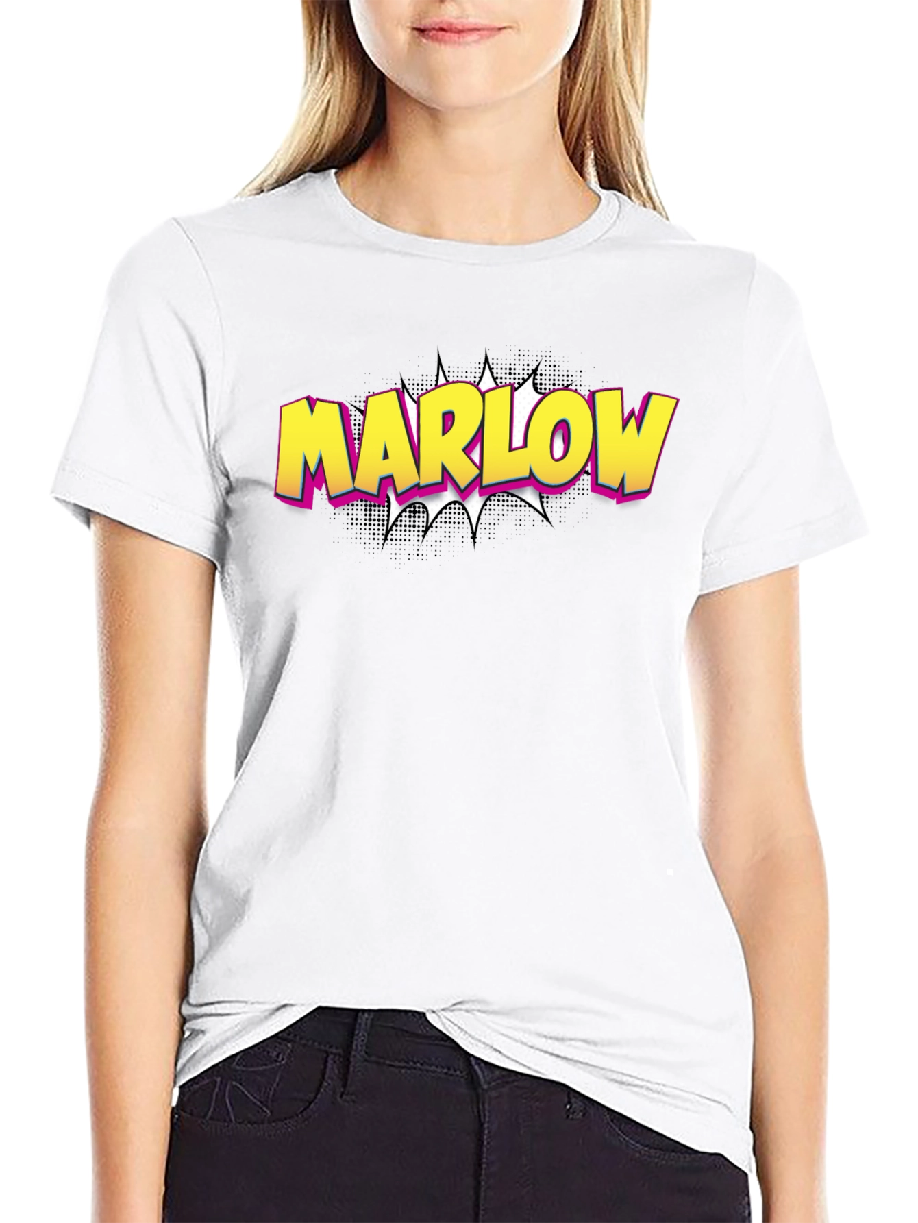 Marlow Comic Style T-Shirt