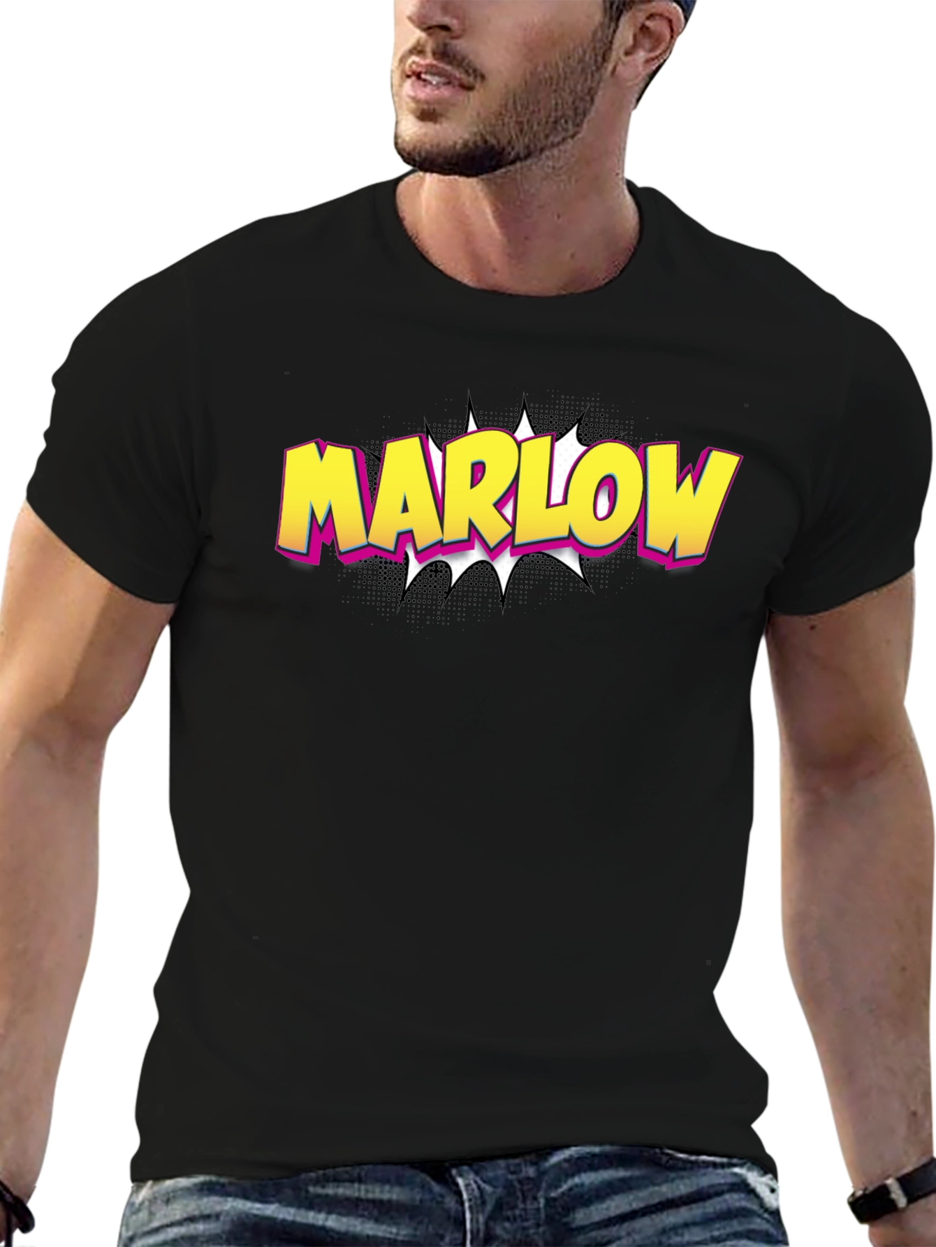 Marlow Comic Style T-Shirt