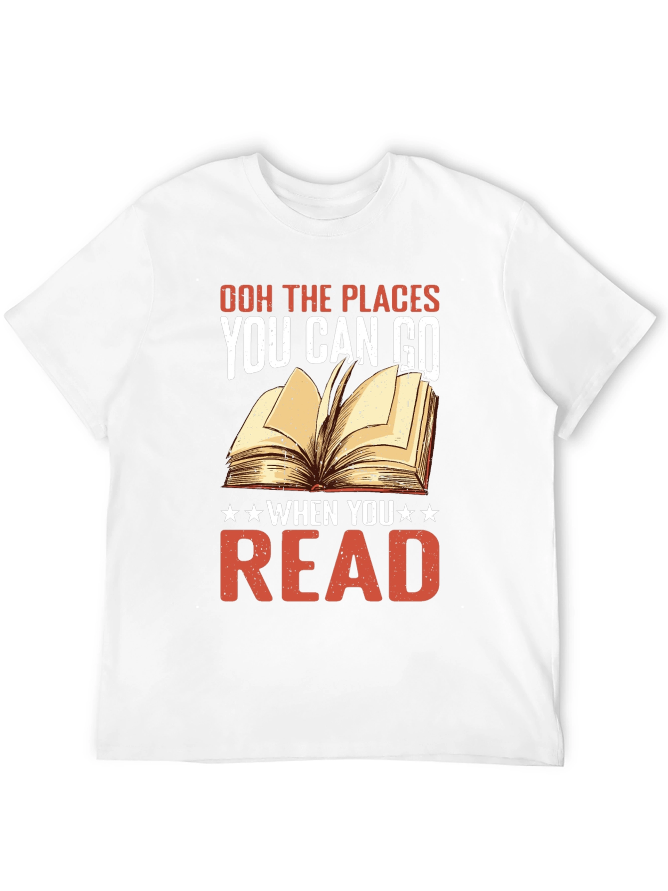 Book Lover T-Shirt - Places You Can Go