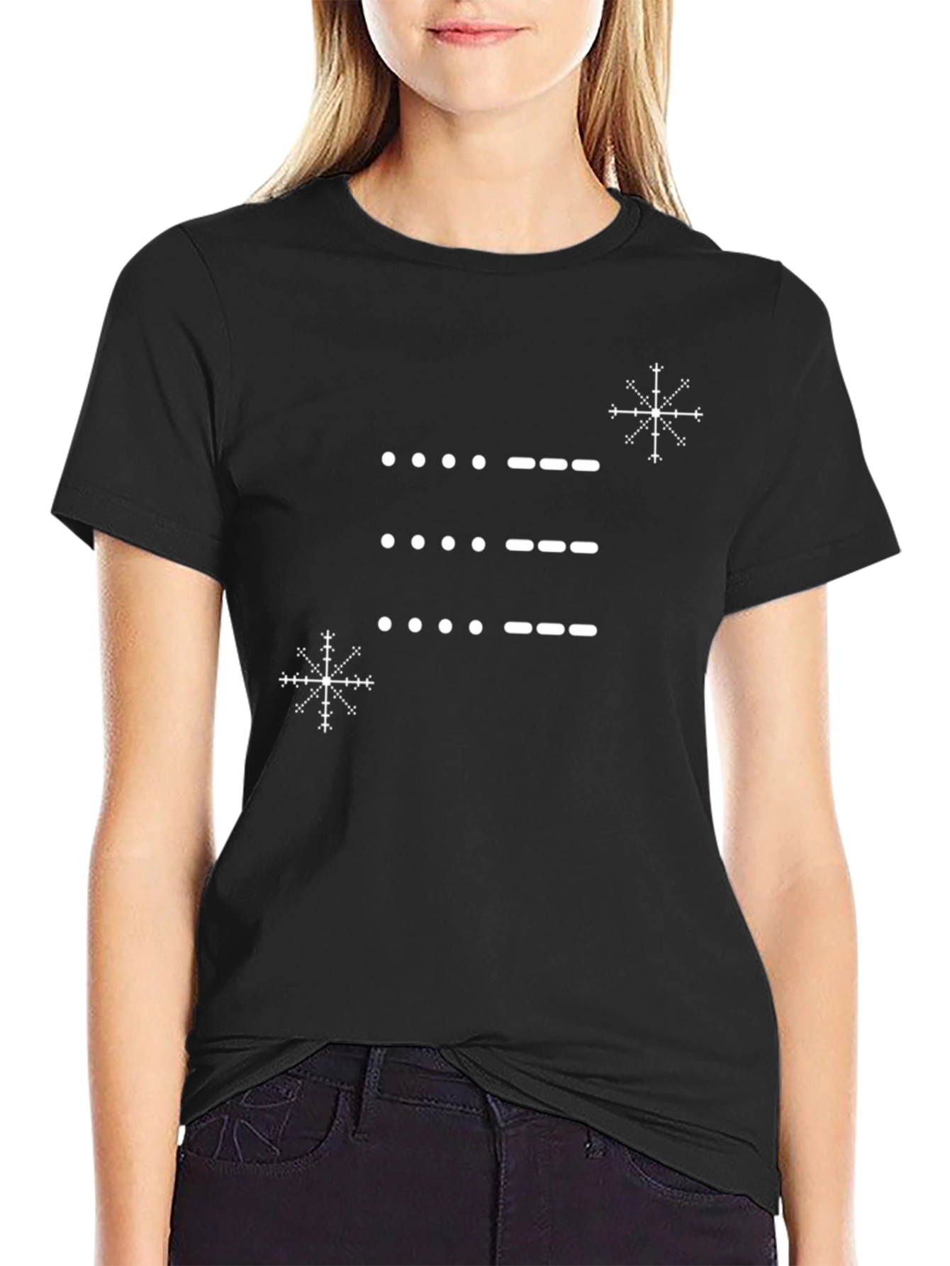Morse Code Merry Christmas T-Shirt