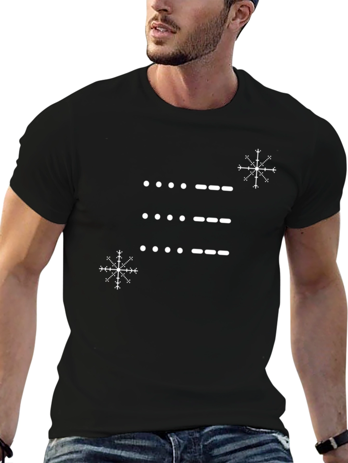 Morse Code Merry Christmas T-Shirt