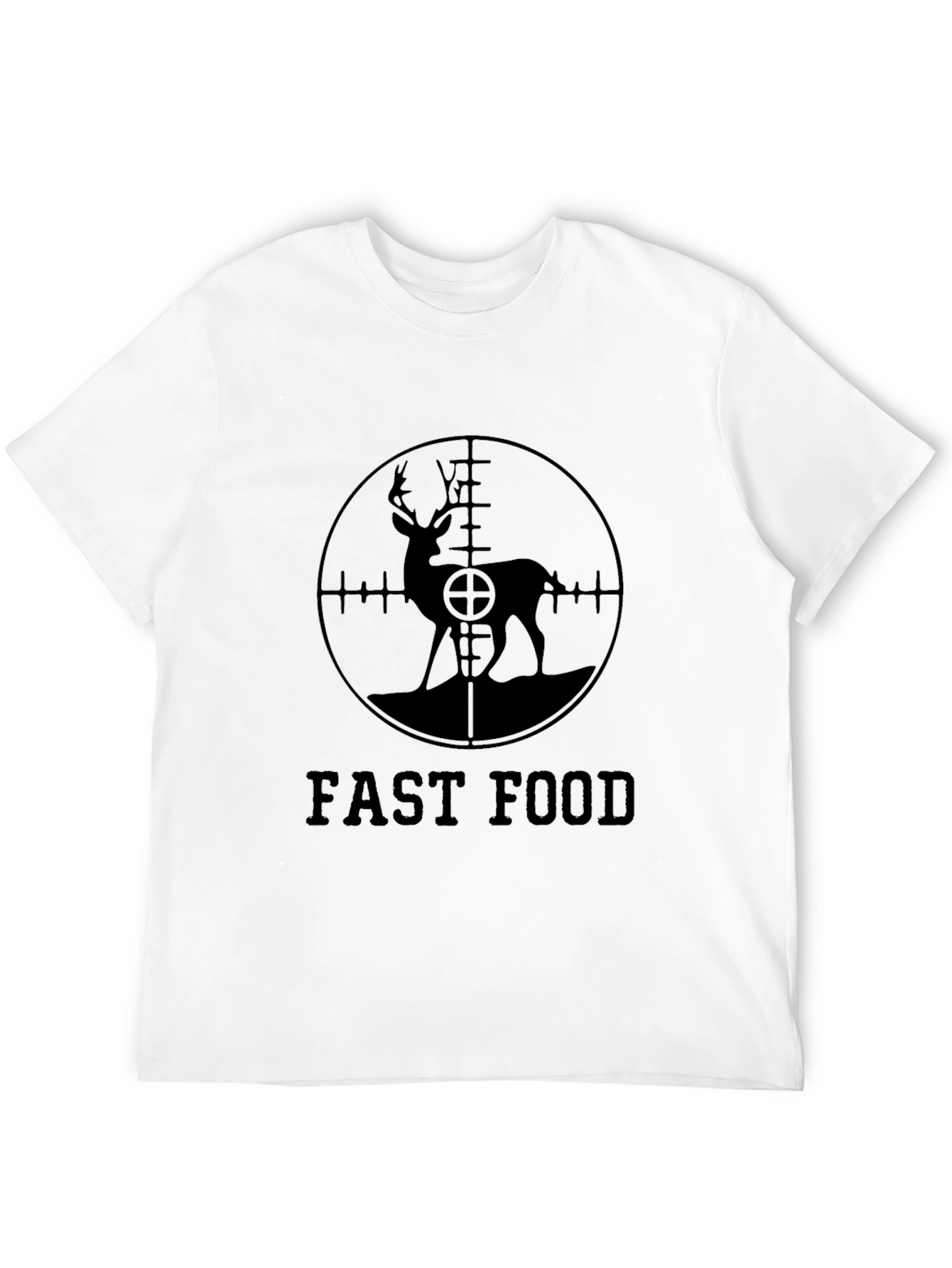 Fast Food Deer Hunting T-Shirt