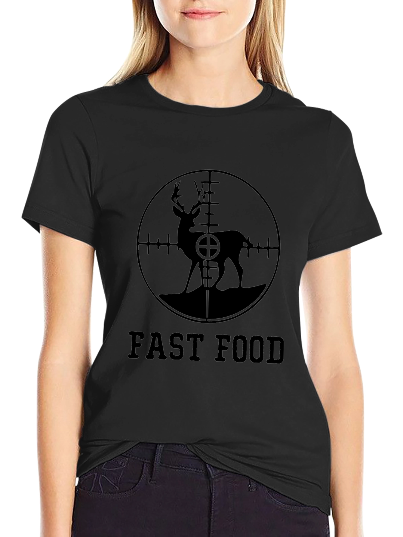 Fast Food Deer Hunting T-Shirt