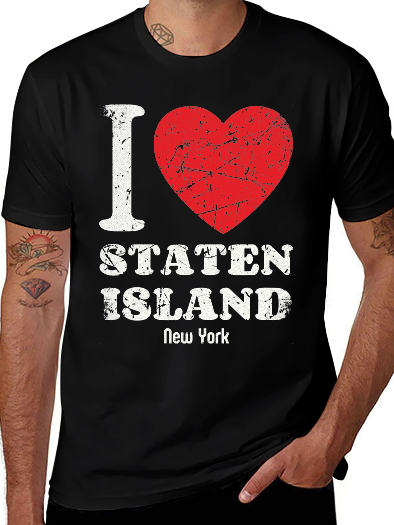 I Love Staten Island New York T-Shirt
