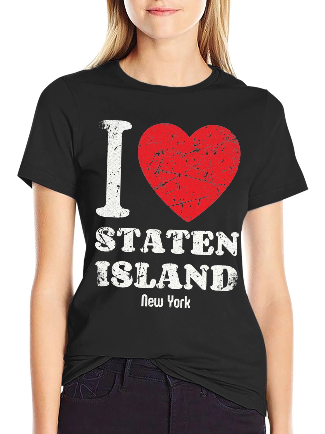 I Love Staten Island New York T-Shirt