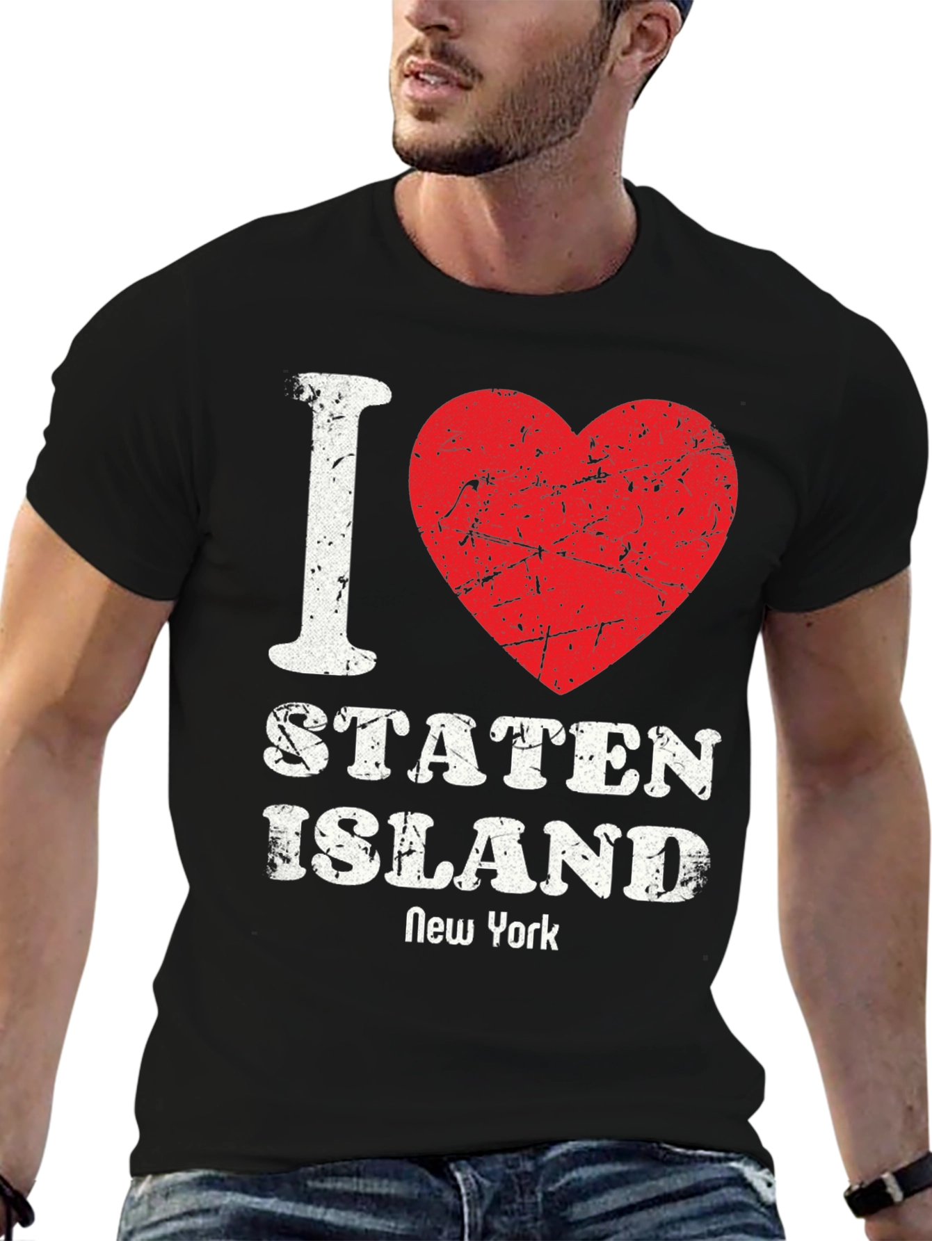 I Love Staten Island New York T-Shirt
