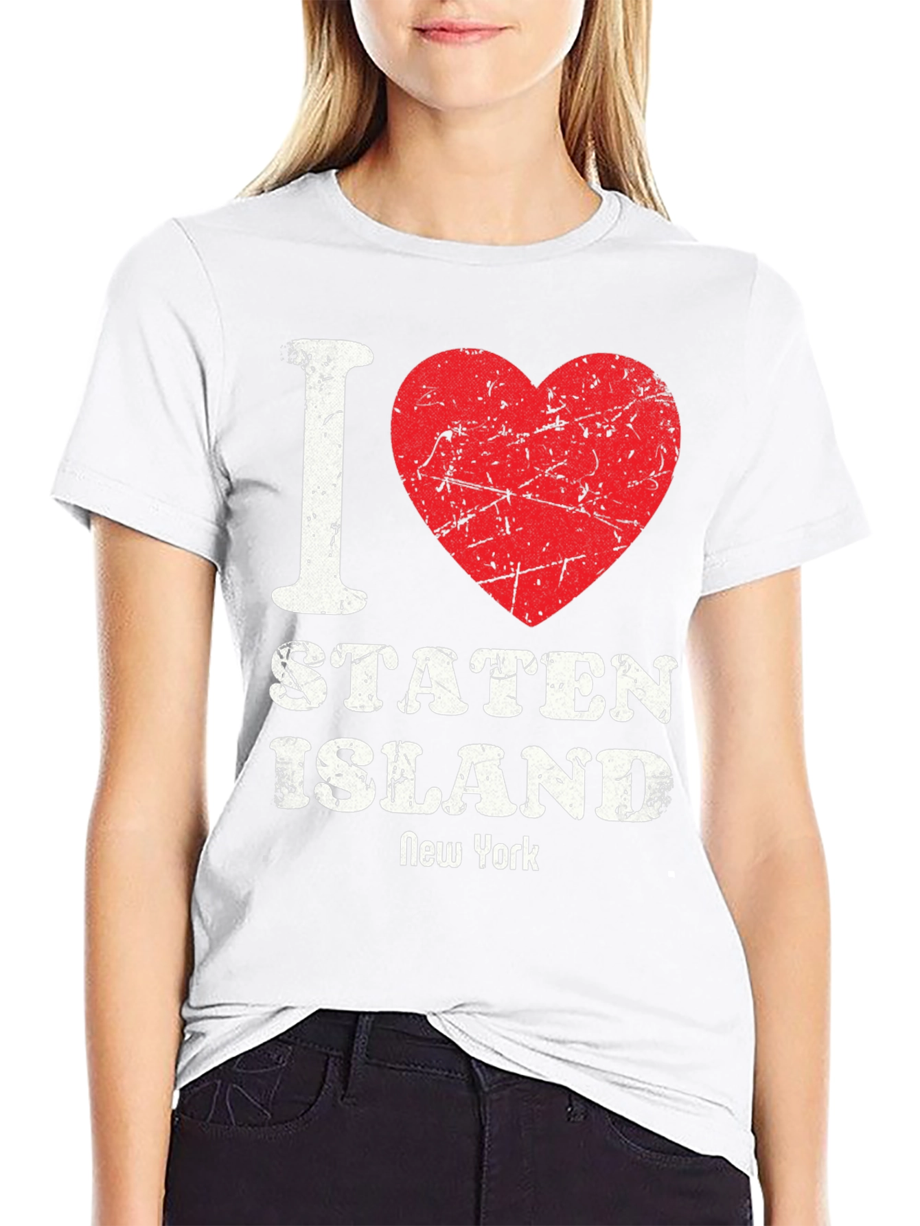 I Love Staten Island New York T-Shirt