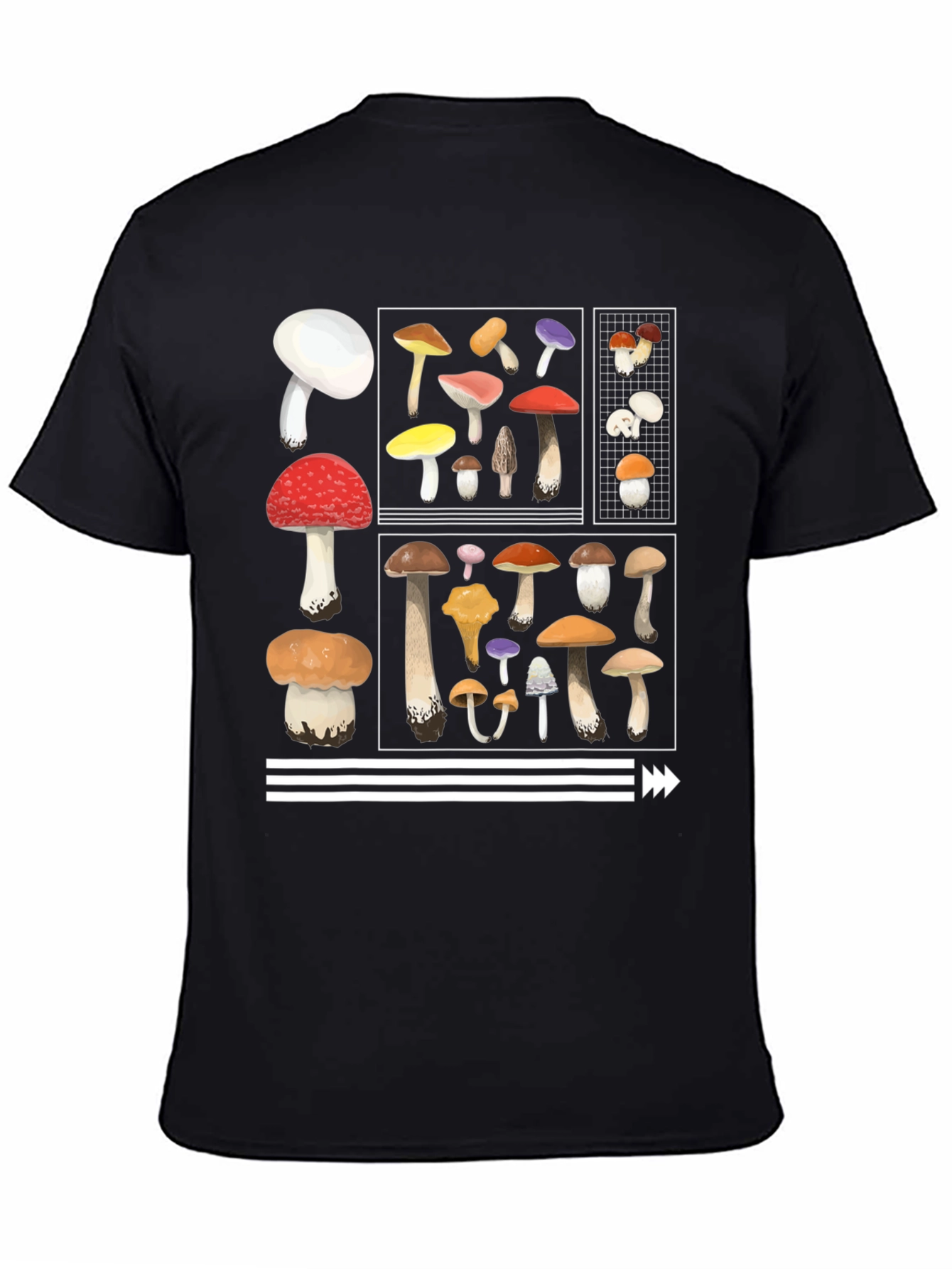 Mushroom Graphic Tee - Nature Lovers T-Shirt