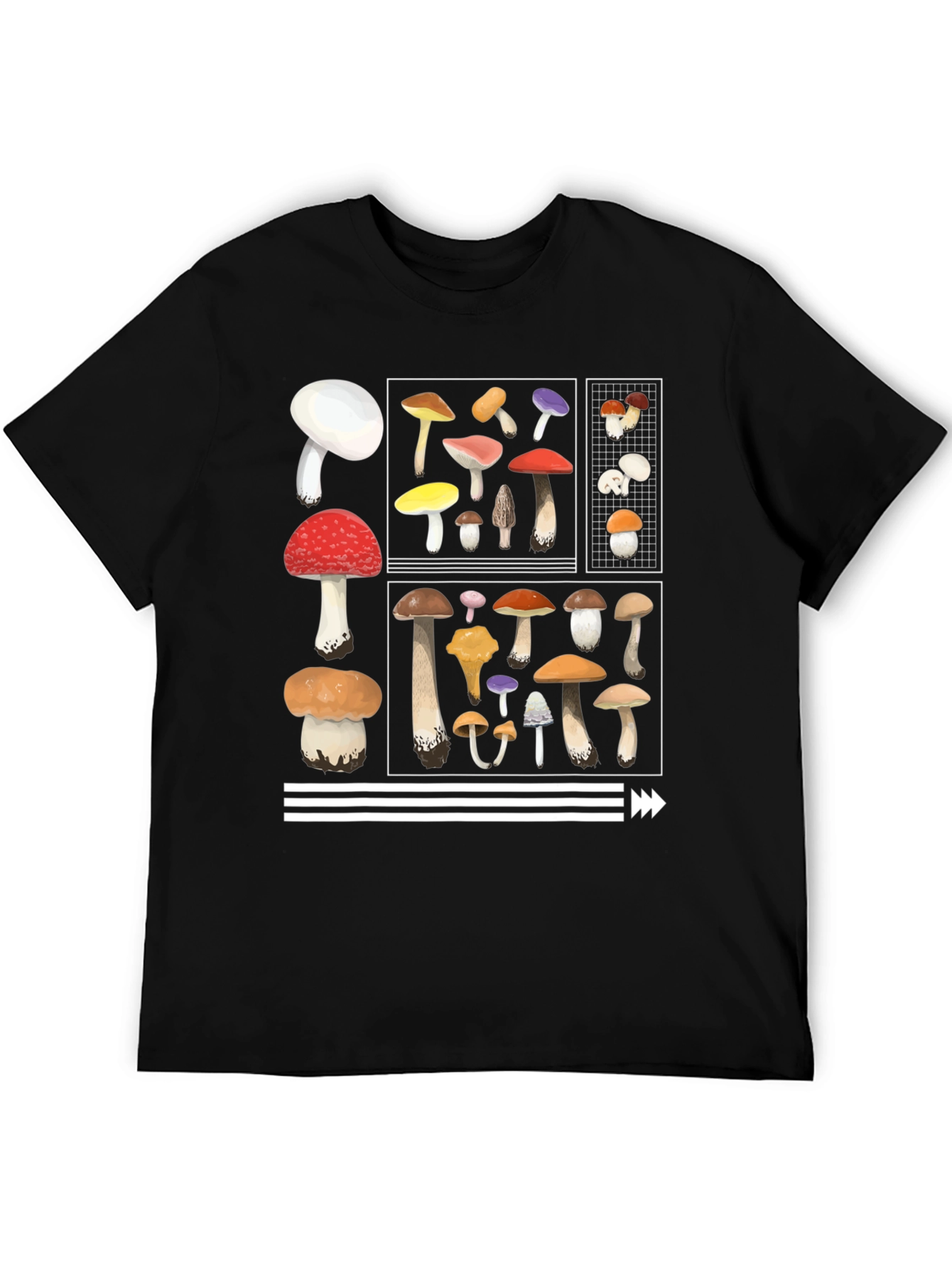 Mushroom Graphic Tee - Nature Lovers T-Shirt