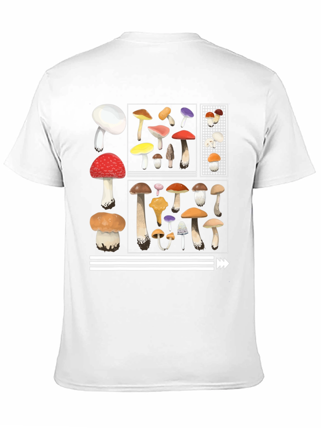 Mushroom Graphic Tee - Nature Lovers T-Shirt