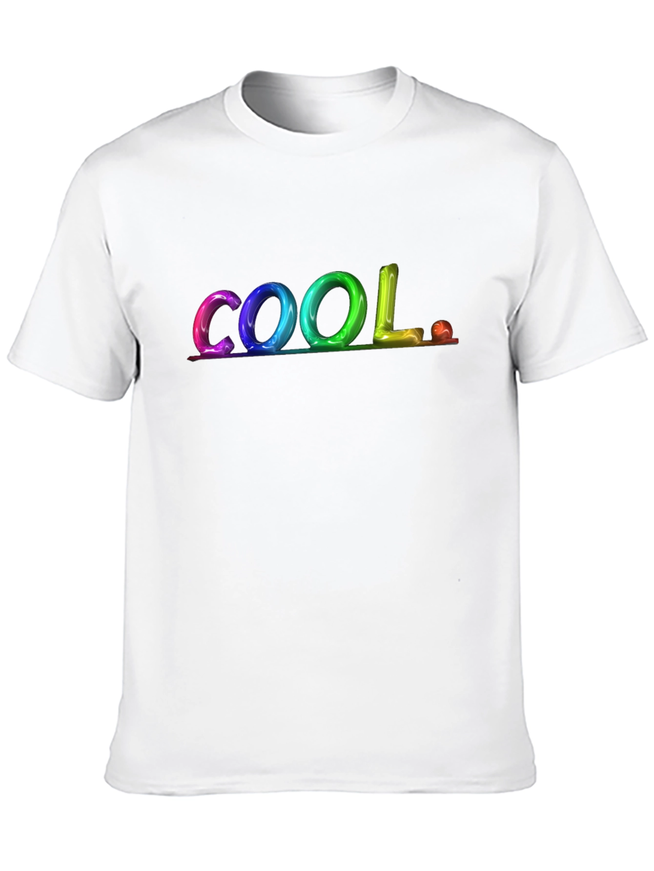 Cool Graphic Print Black T-Shirt