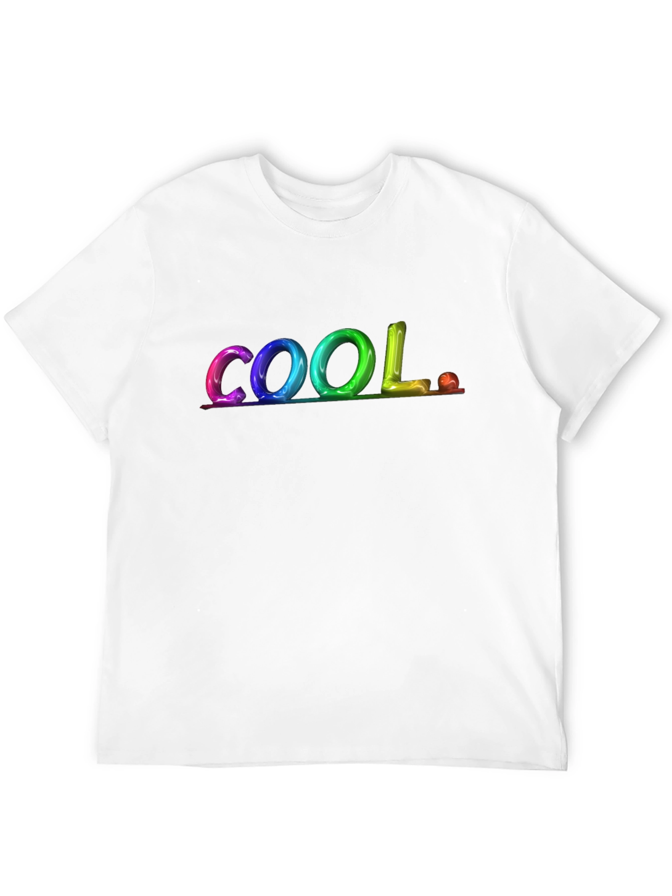 Cool Graphic Print Black T-Shirt