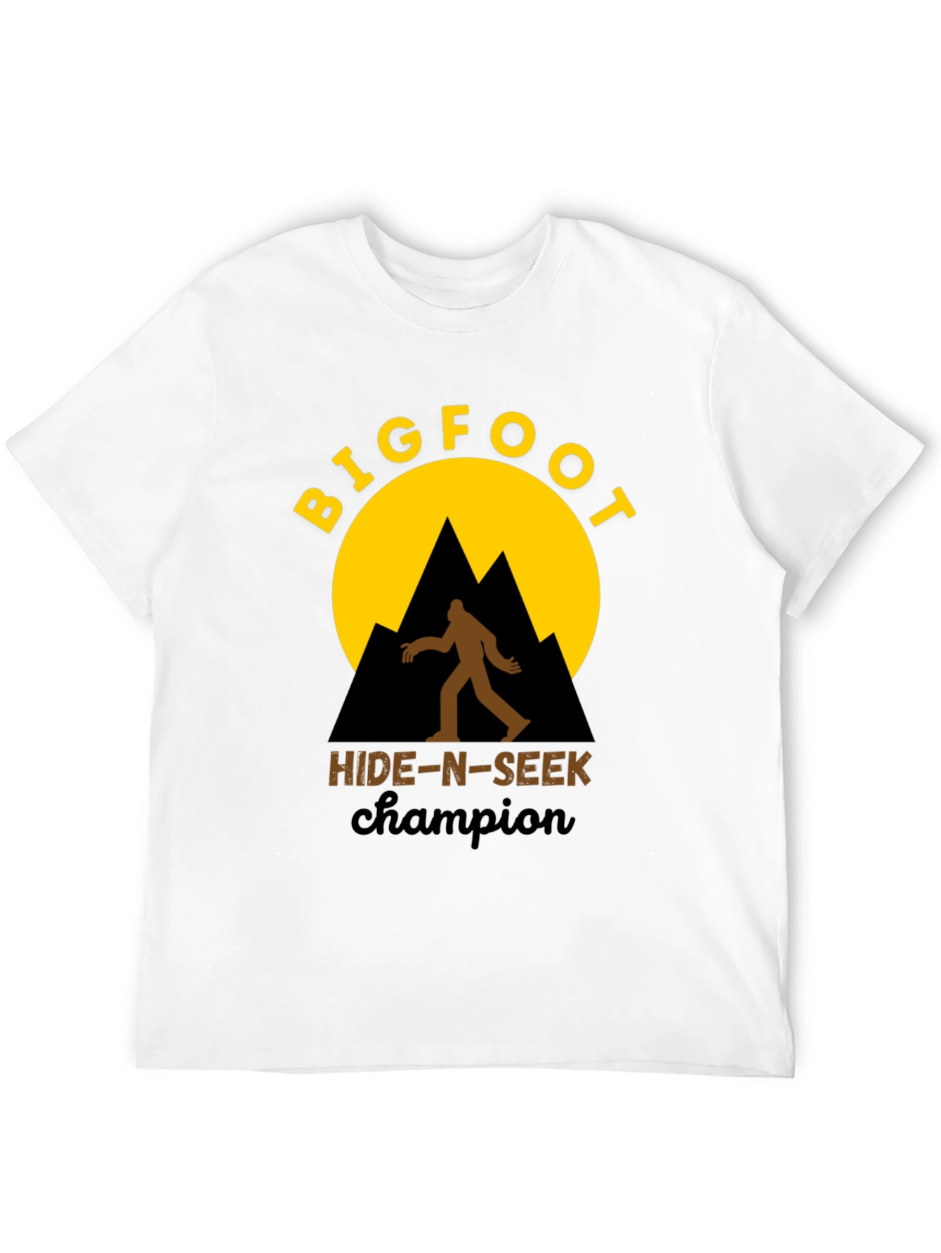 Bigfoot Hide-N-Seek Champion Graphic Tee