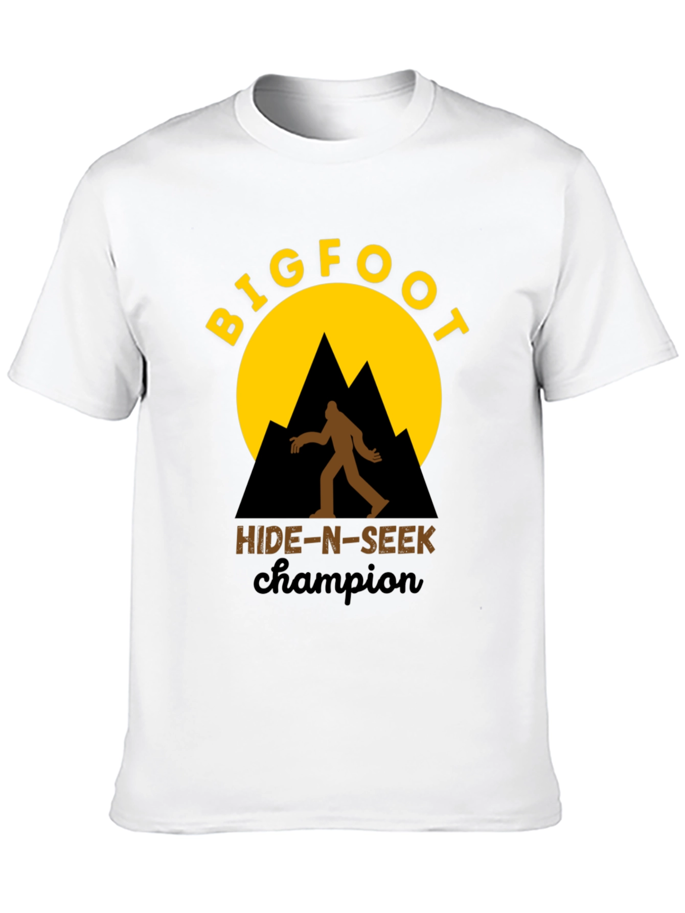 Bigfoot Hide-N-Seek Champion Graphic Tee