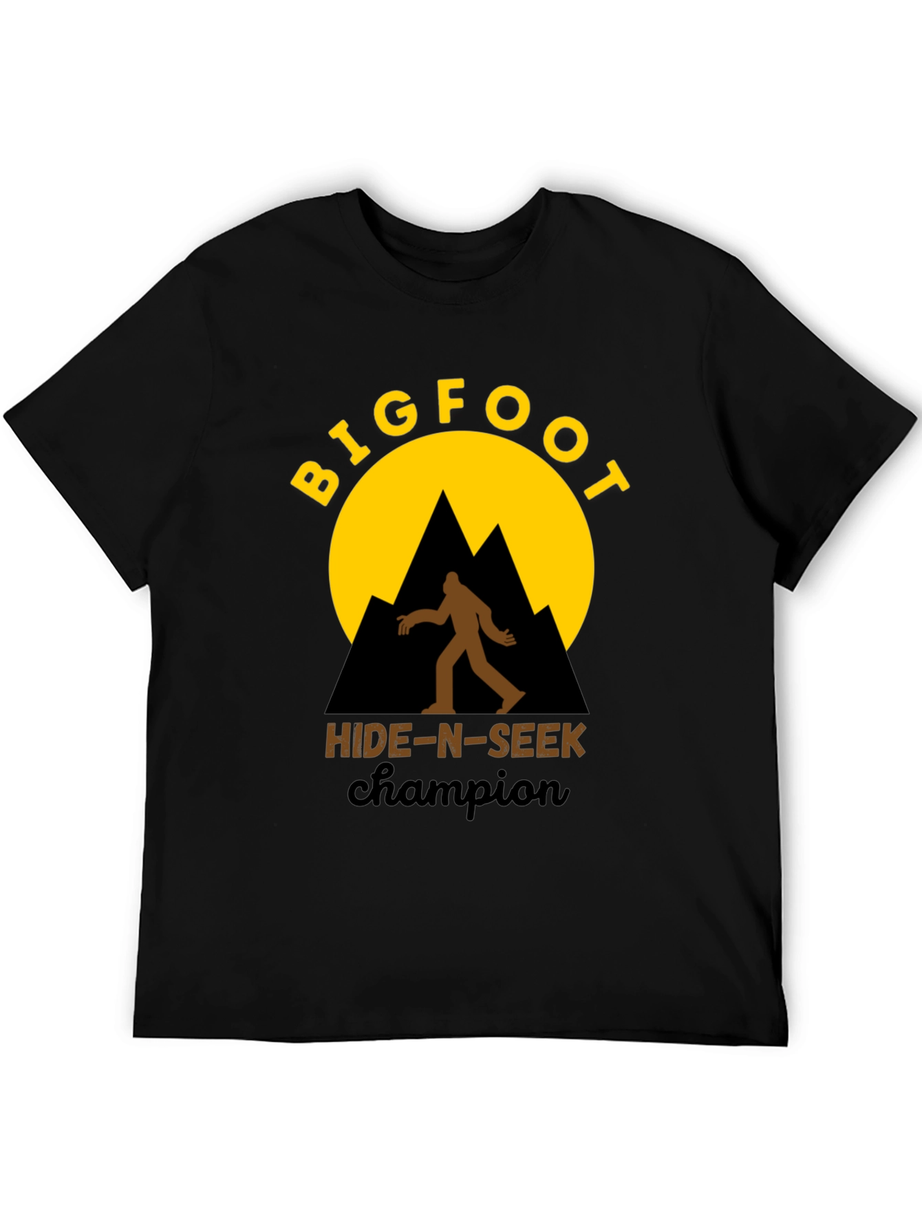 Bigfoot Hide-N-Seek Champion Graphic Tee