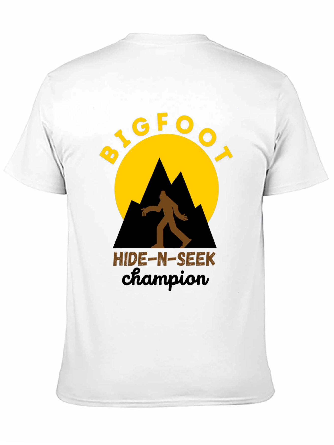 Bigfoot Hide-N-Seek Champion Graphic Tee