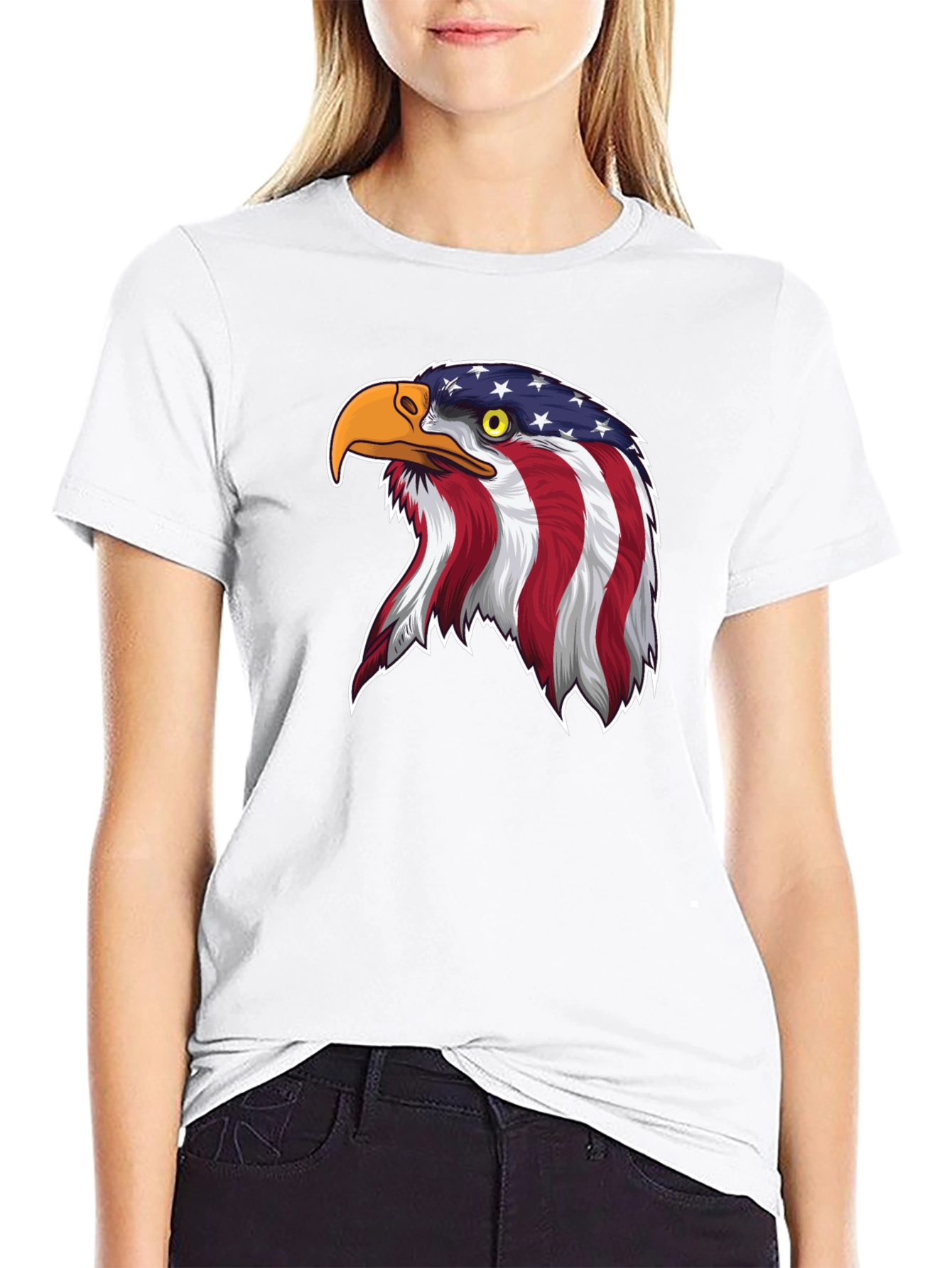 American Eagle Graphic Tee - Patriotic Pride
