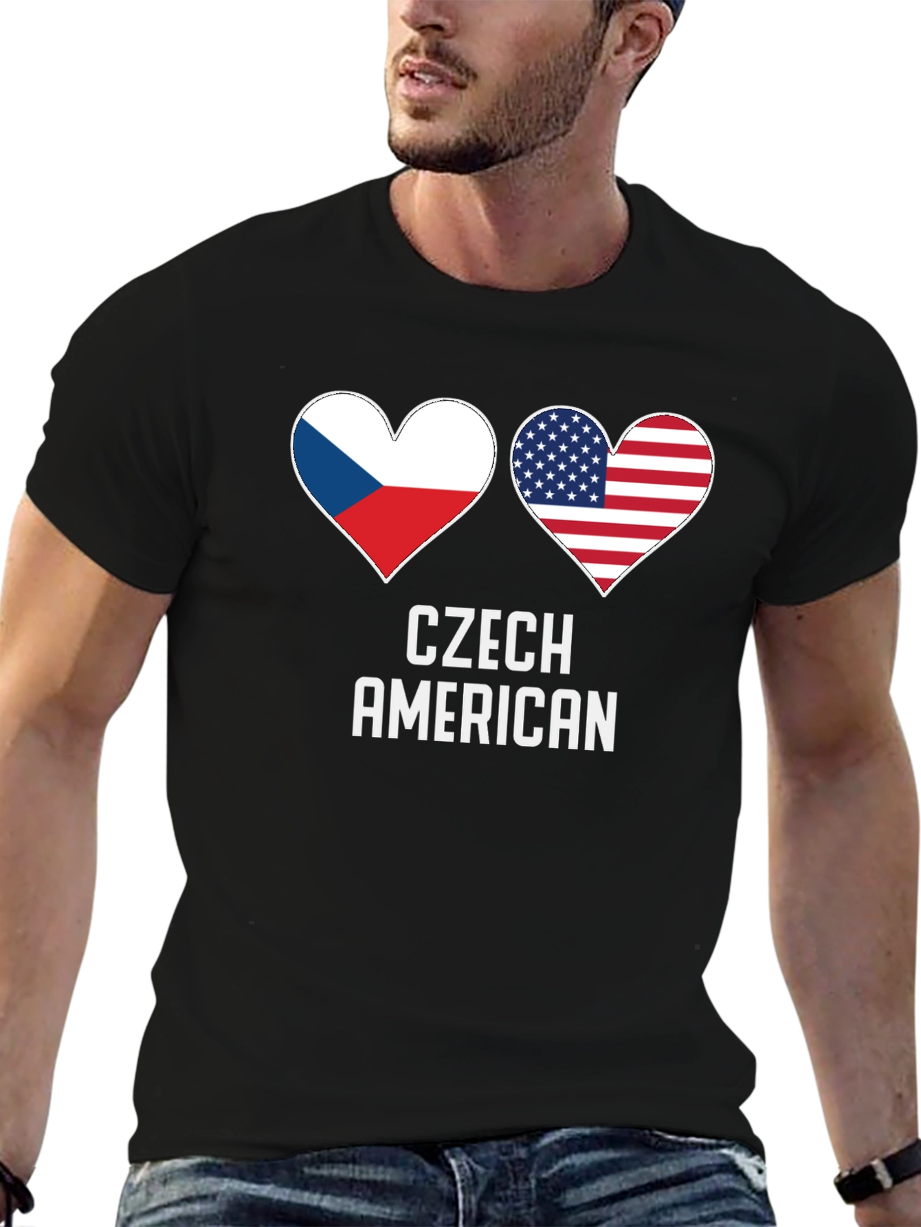 Czech American Pride T-Shirt