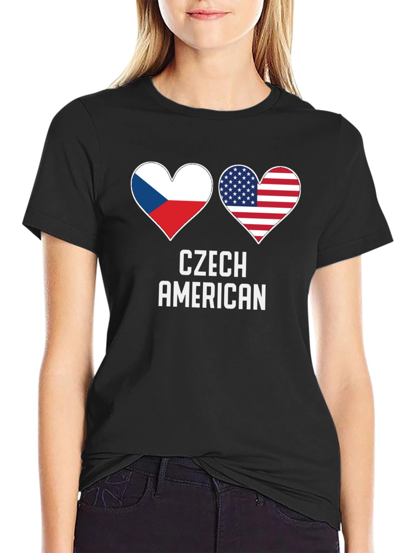 Czech American Pride T-Shirt