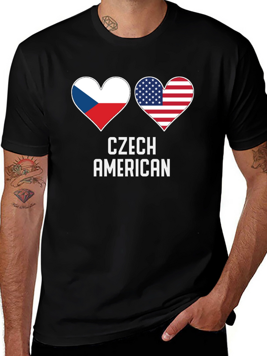 Czech American Pride T-Shirt