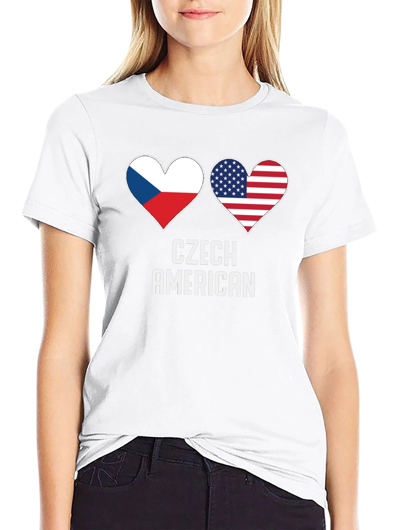 Czech American Pride T-Shirt
