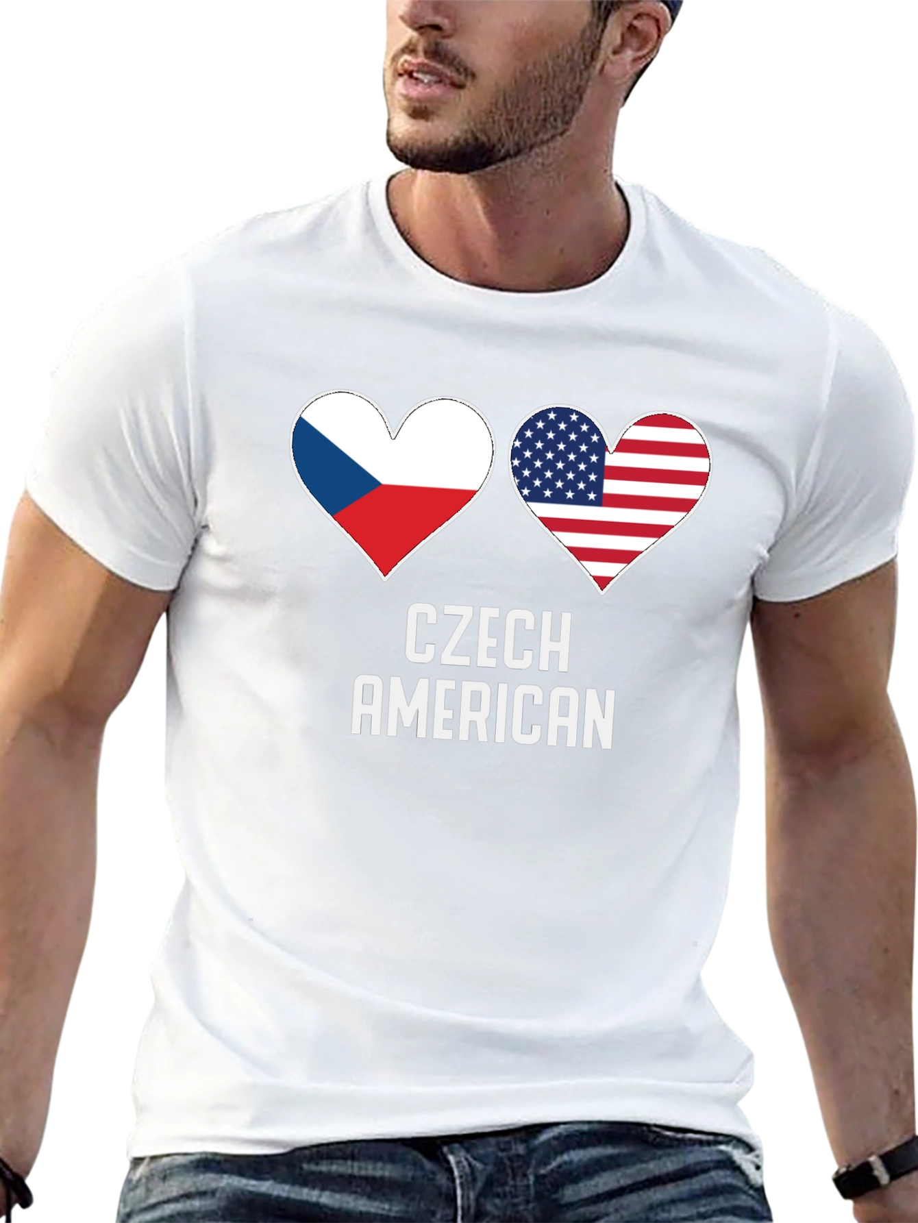 Czech American Pride T-Shirt