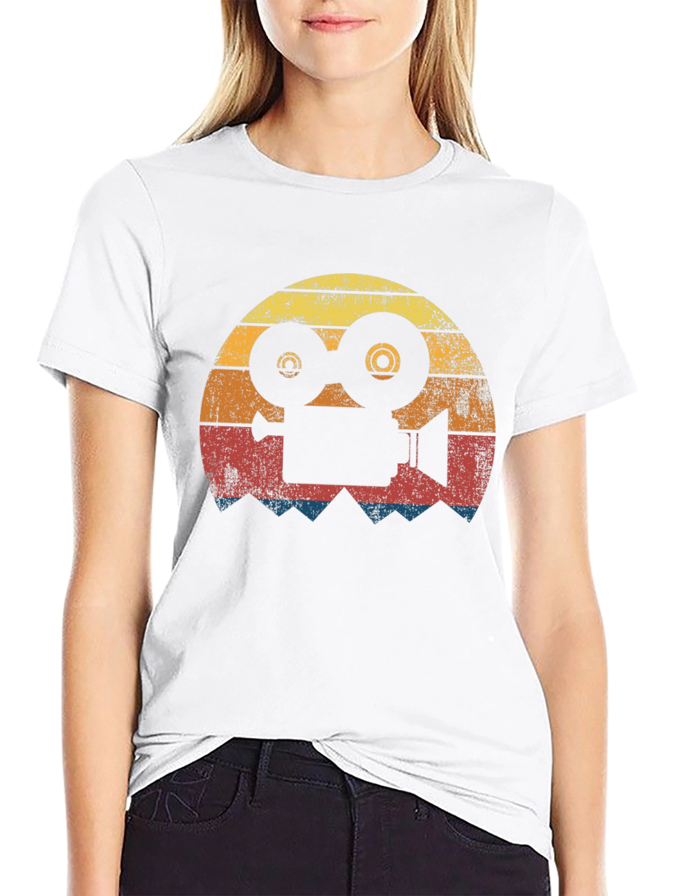 Retro Film Camera Graphic Tee