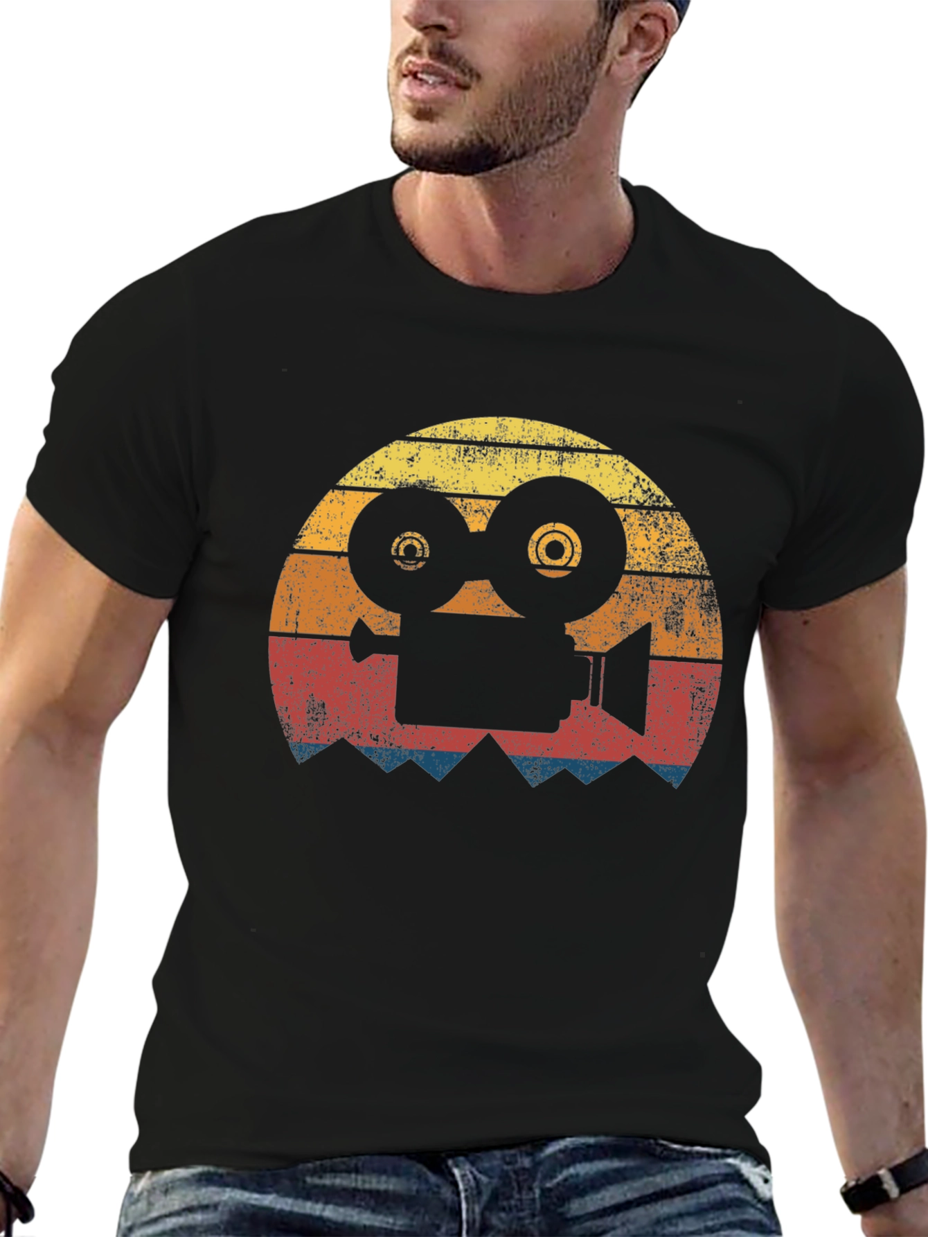 Retro Film Camera Graphic Tee