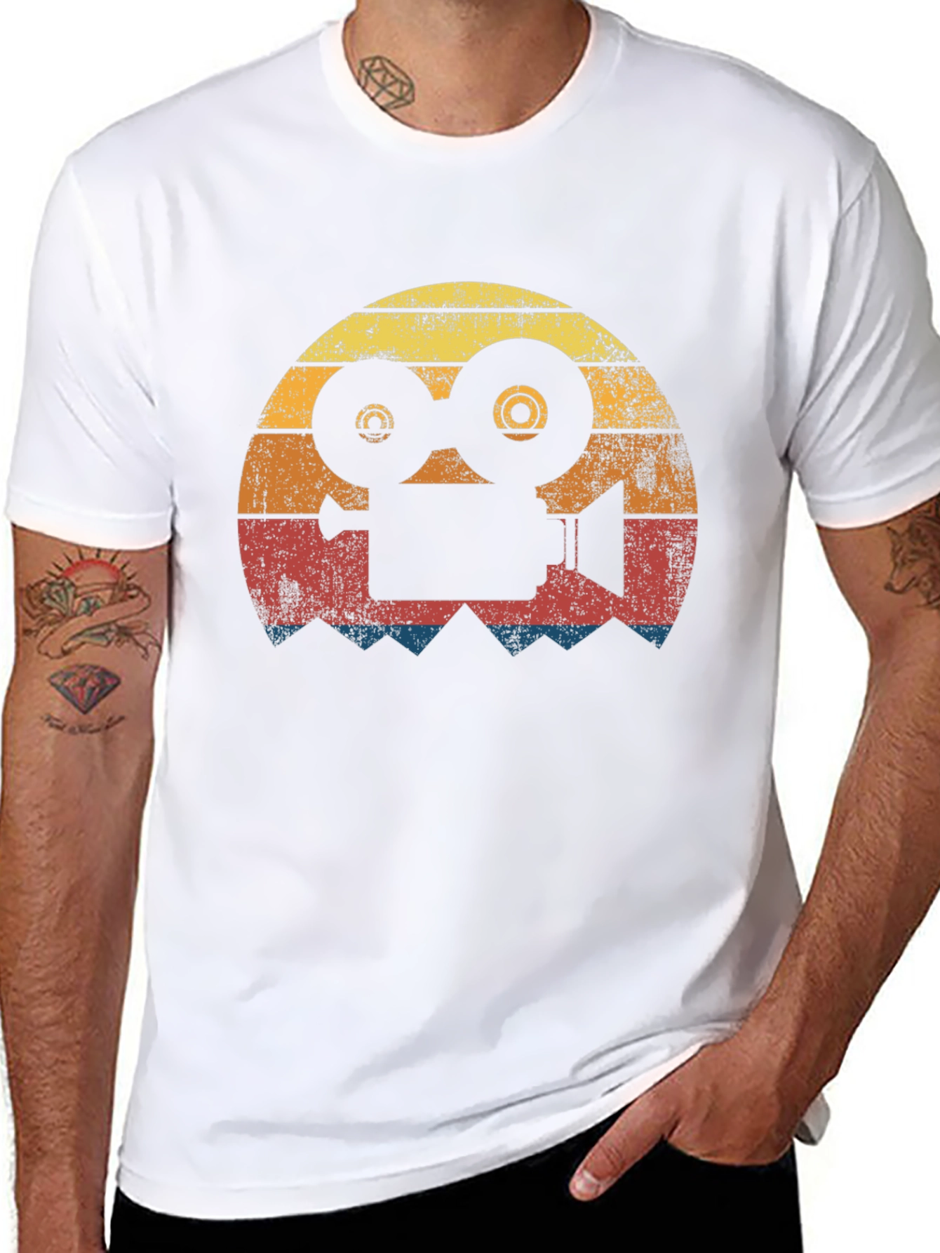 Retro Film Camera Graphic Tee