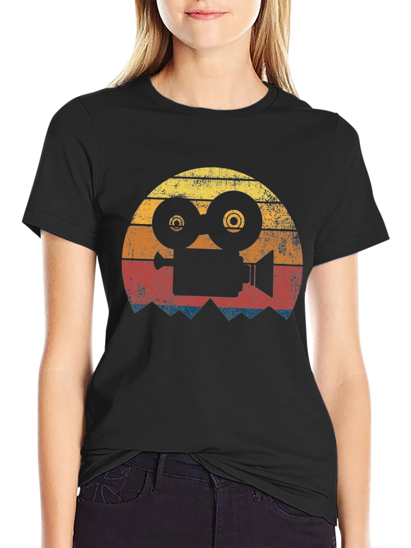 Retro Film Camera Graphic Tee