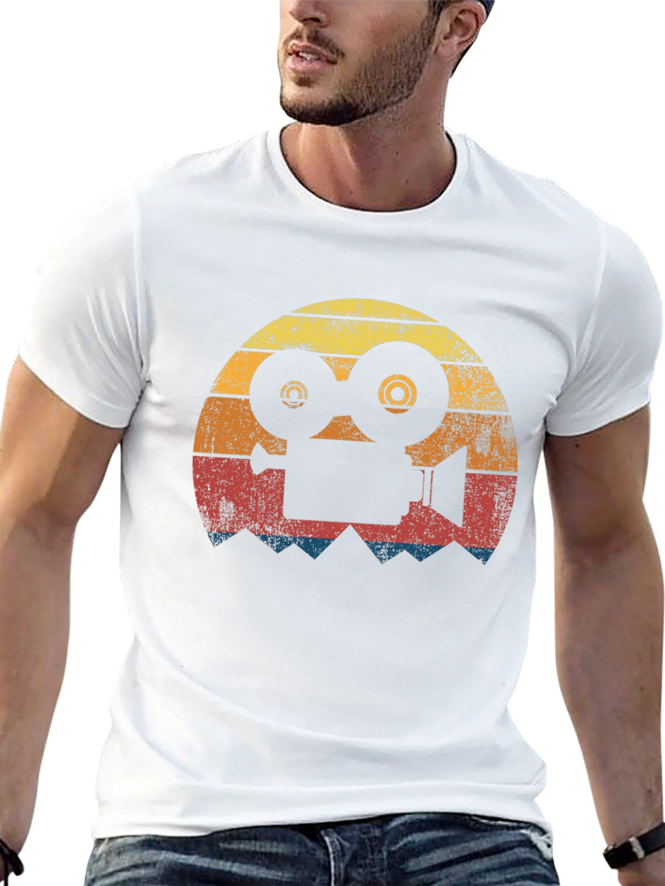 Retro Film Camera Graphic Tee