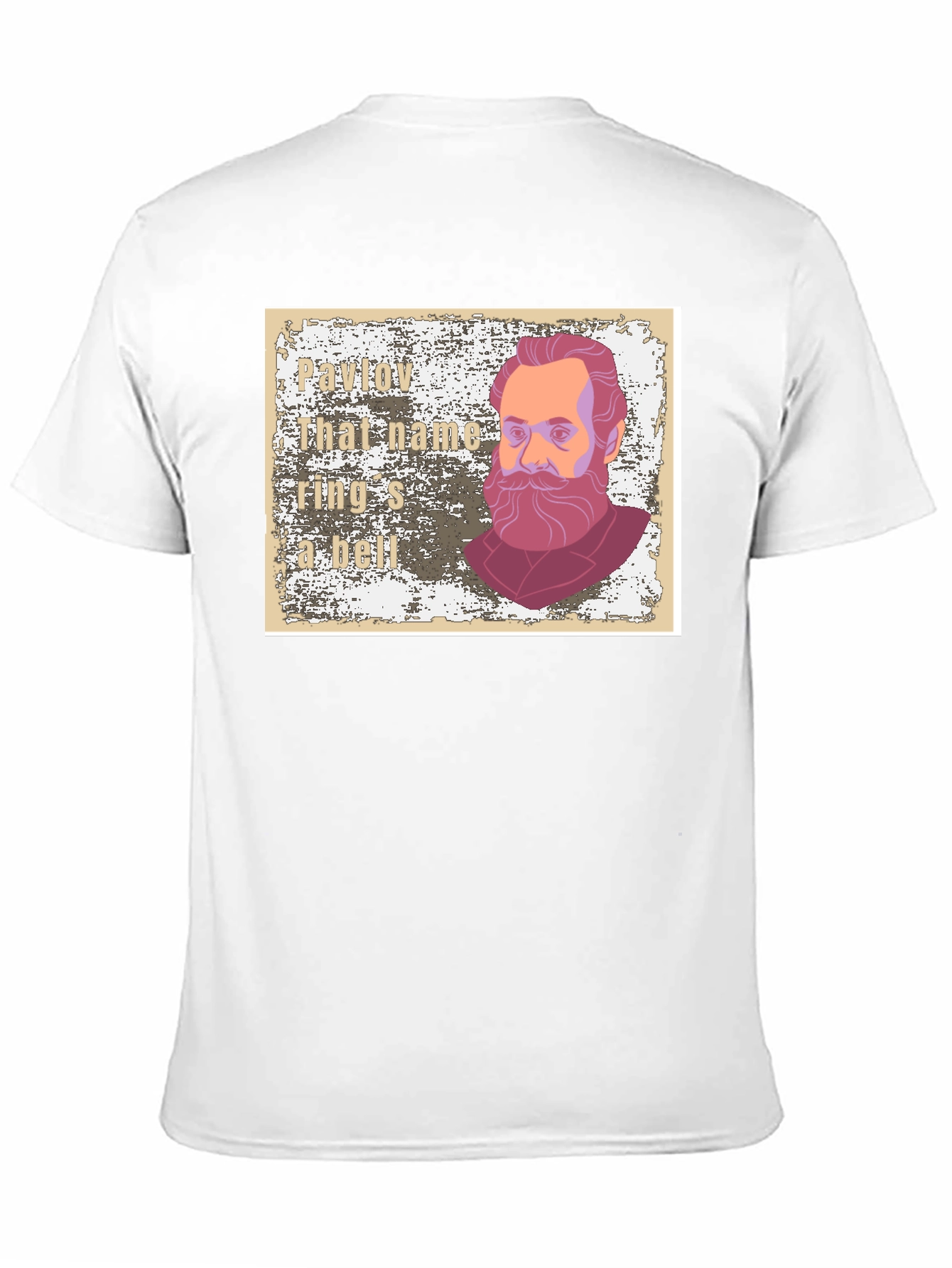 Pavlov Rings a Bell Black Graphic T-Shirt
