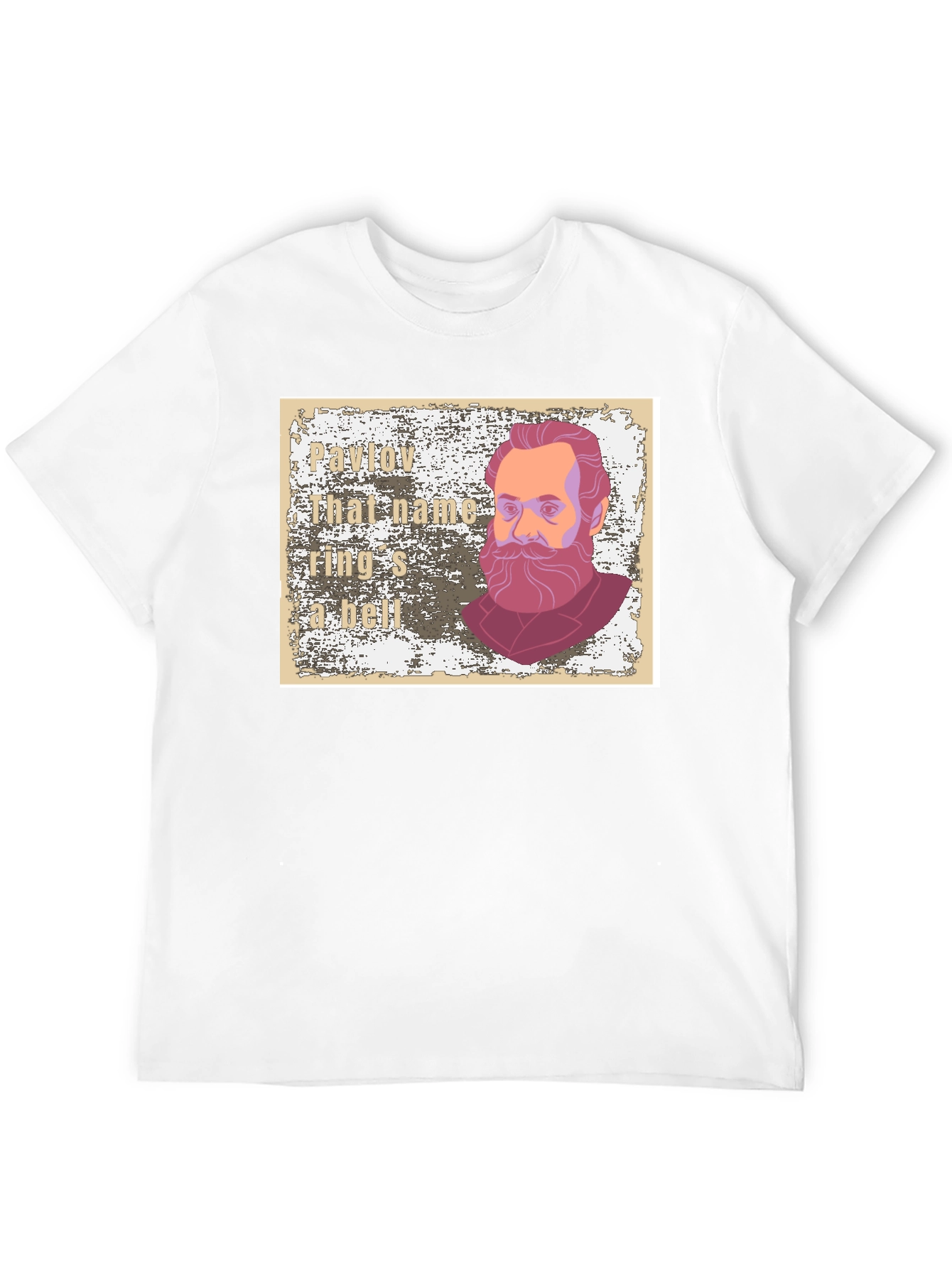 Pavlov Rings a Bell Black Graphic T-Shirt