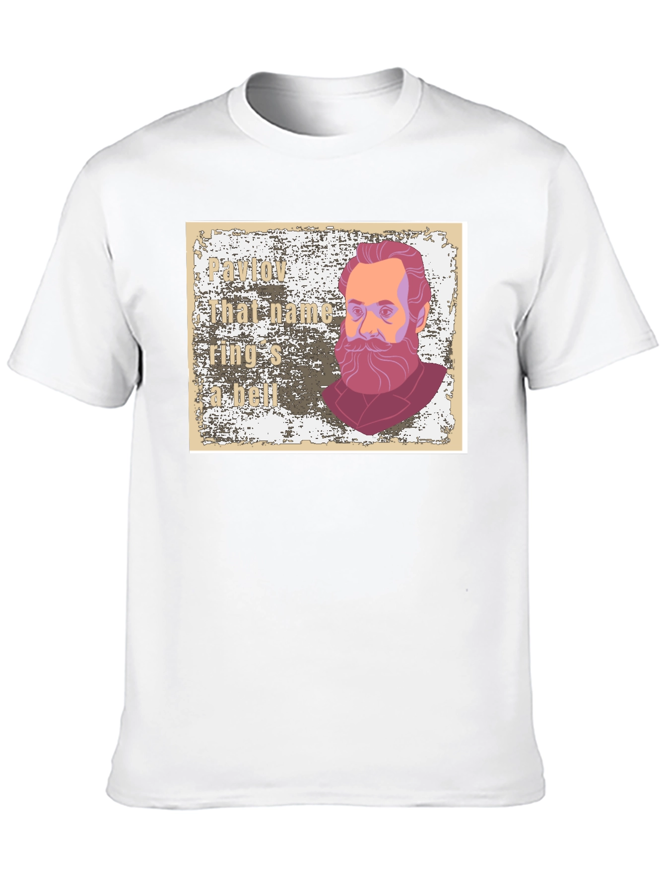 Pavlov Rings a Bell Black Graphic T-Shirt