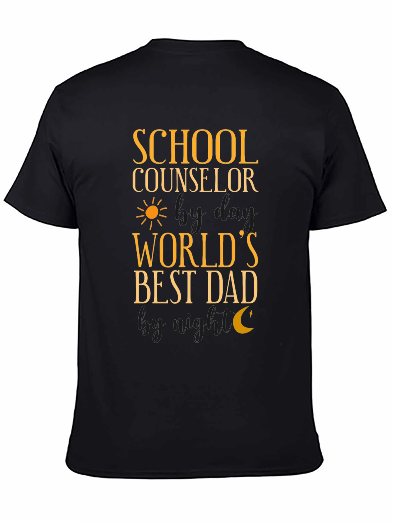 School Counselor Worlds Best Dad T-Shirt