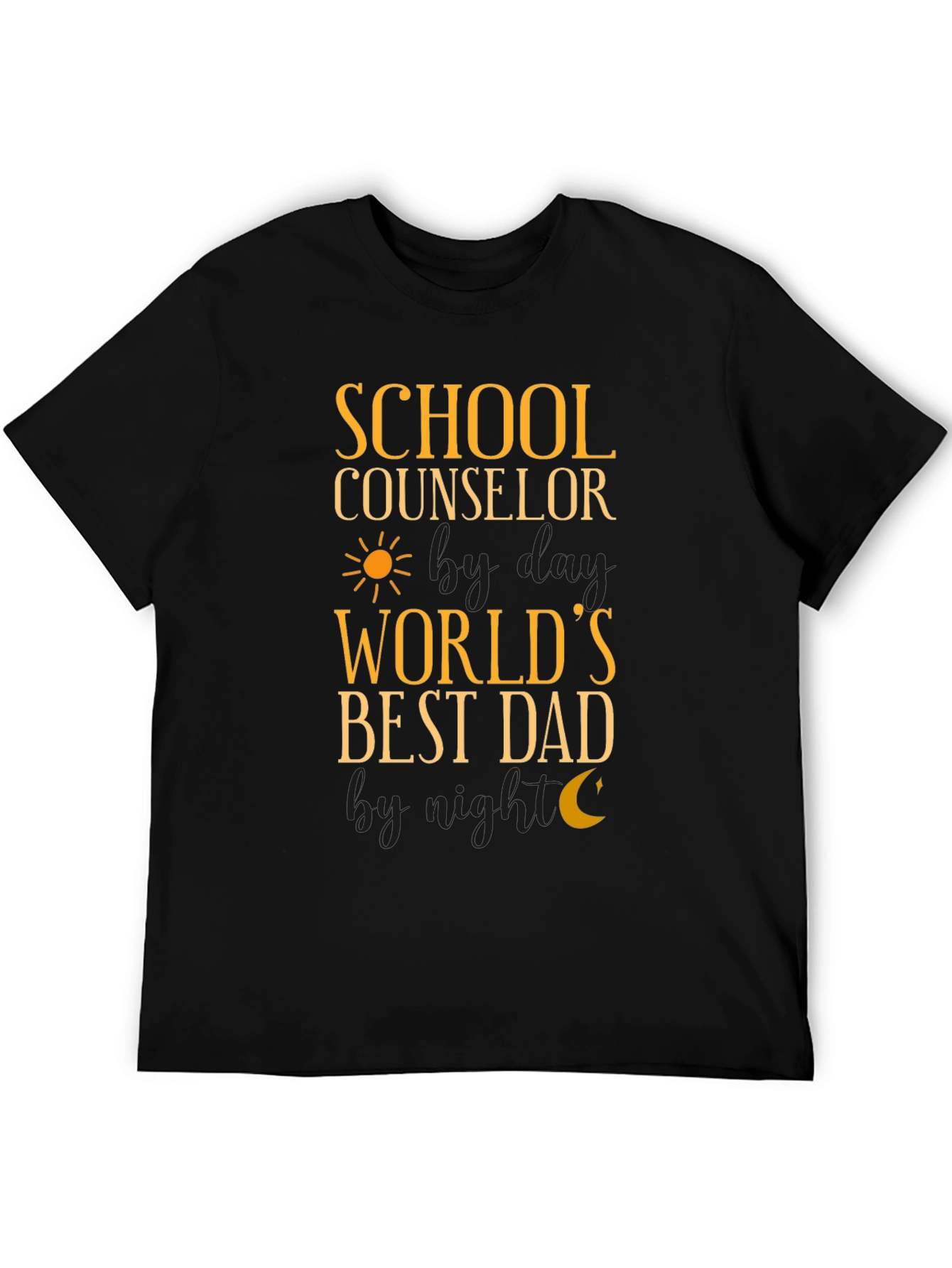 School Counselor Worlds Best Dad T-Shirt