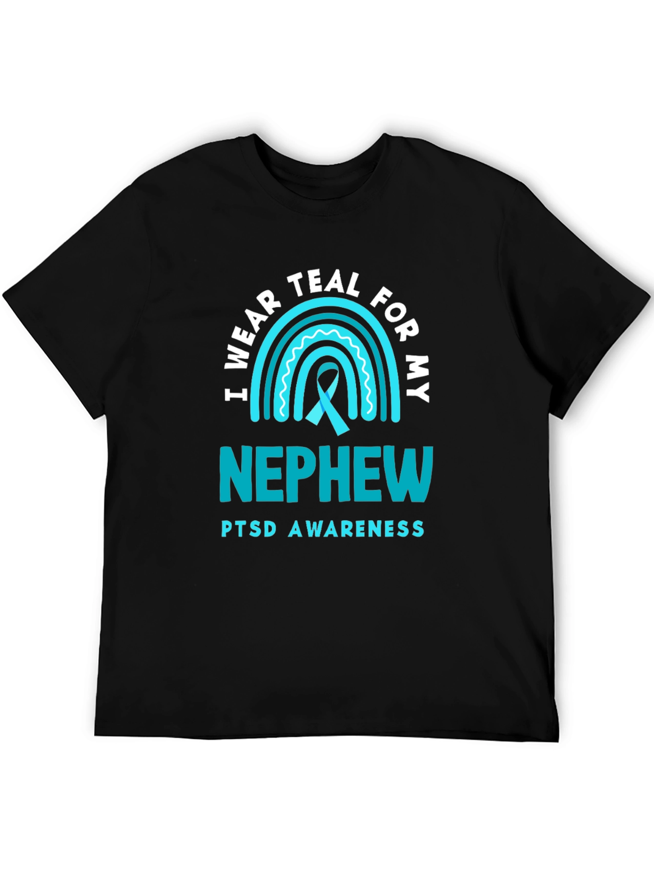 Teal PTSD Awareness Nephew T-Shirt
