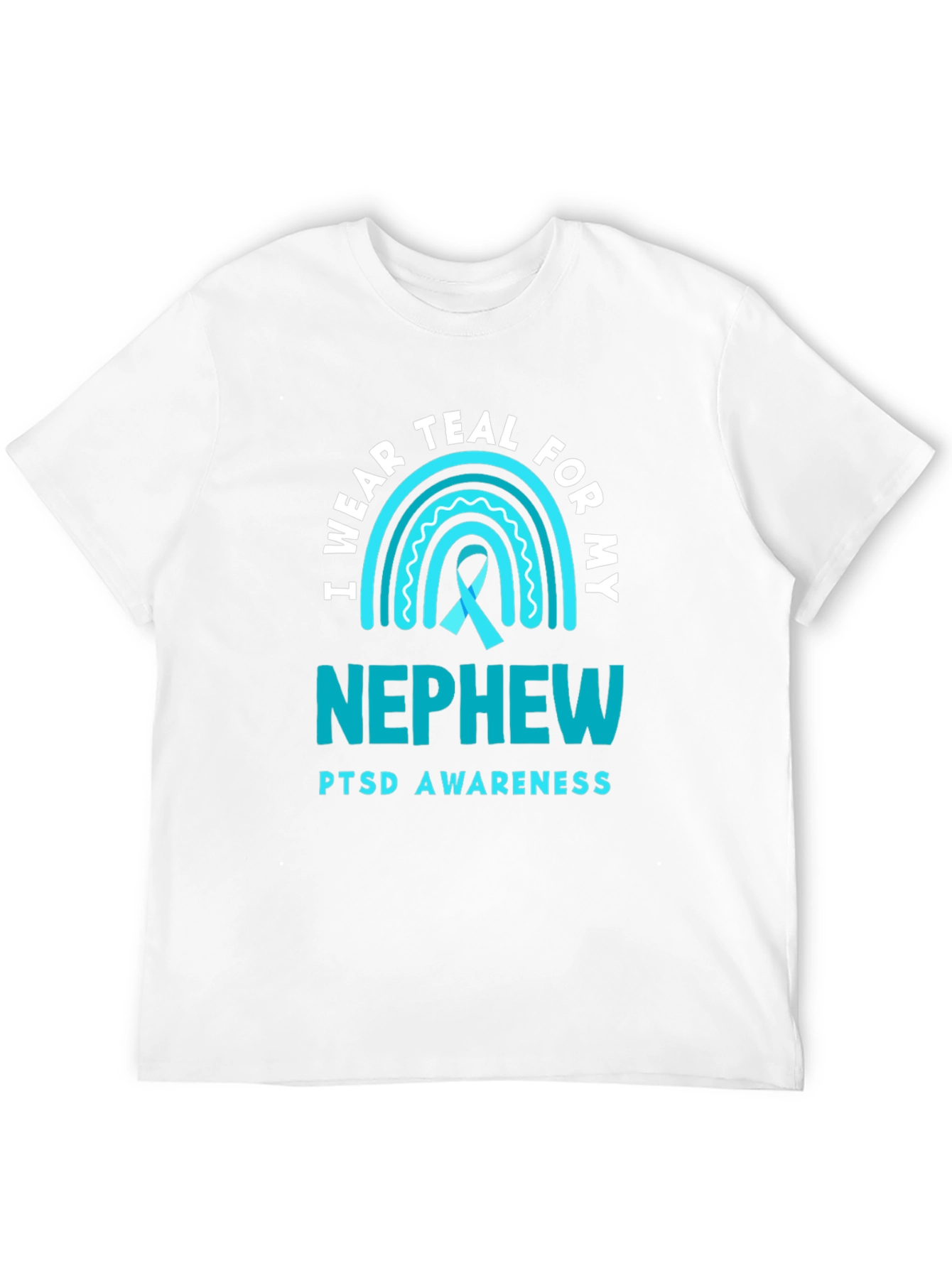 Teal PTSD Awareness Nephew T-Shirt