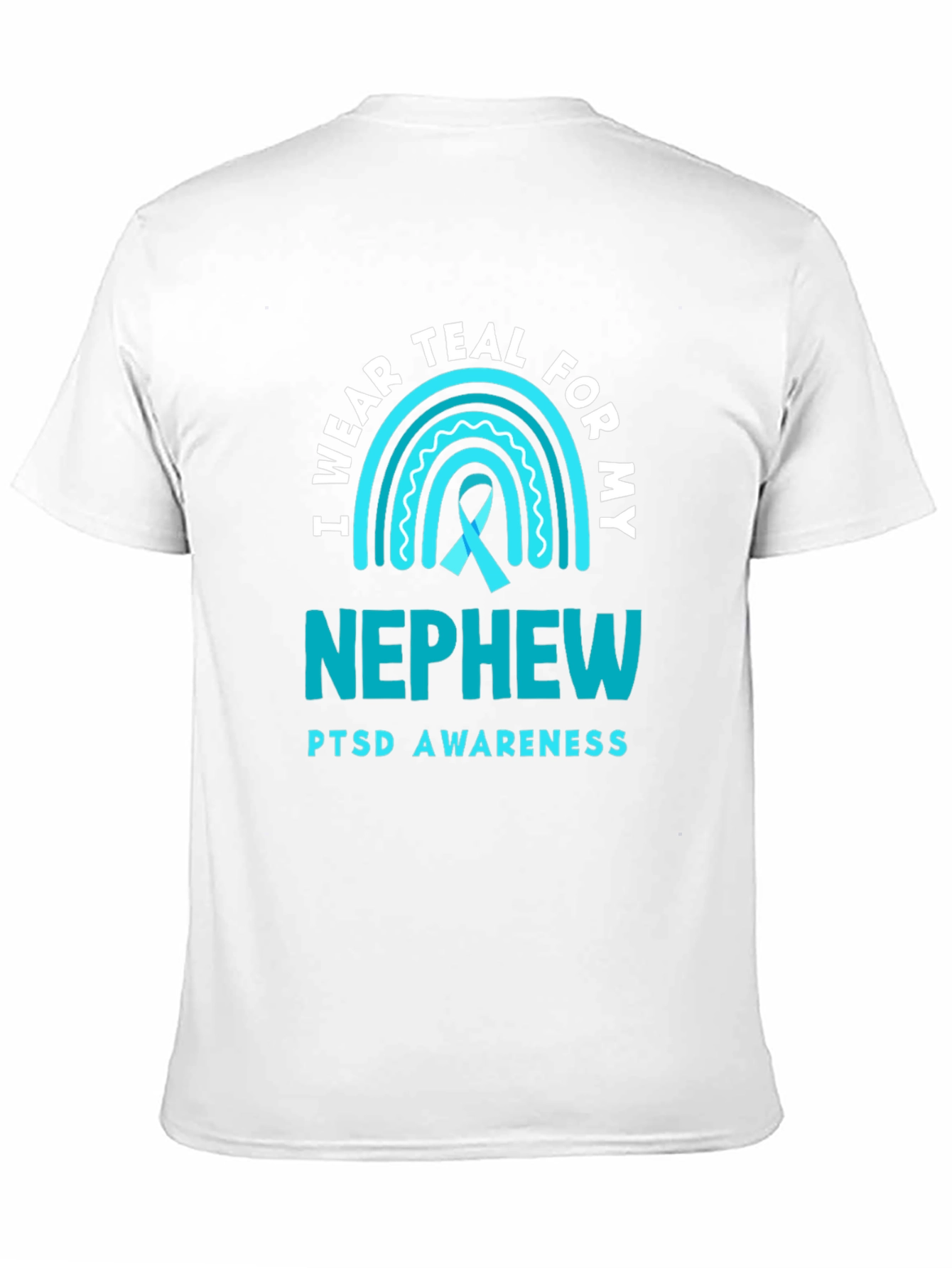 Teal PTSD Awareness Nephew T-Shirt