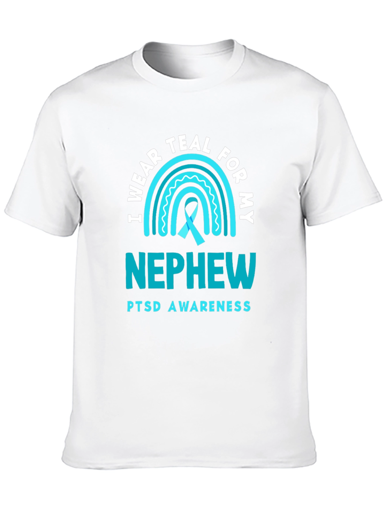 Teal PTSD Awareness Nephew T-Shirt