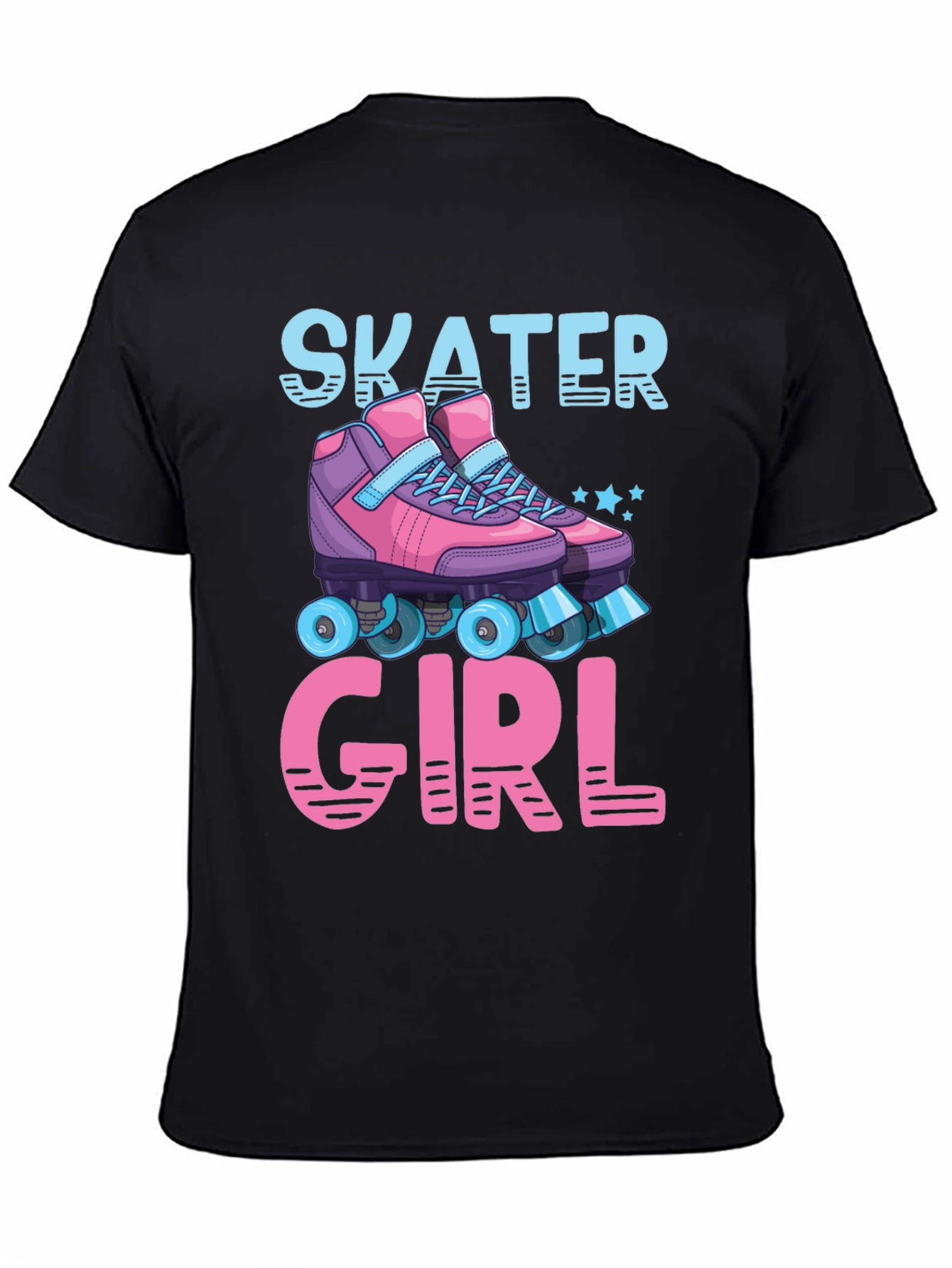 Skater Girl Roller Skate T-Shirt