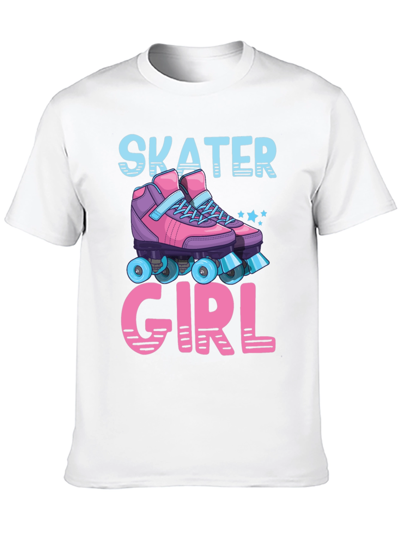 Skater Girl Roller Skate T-Shirt