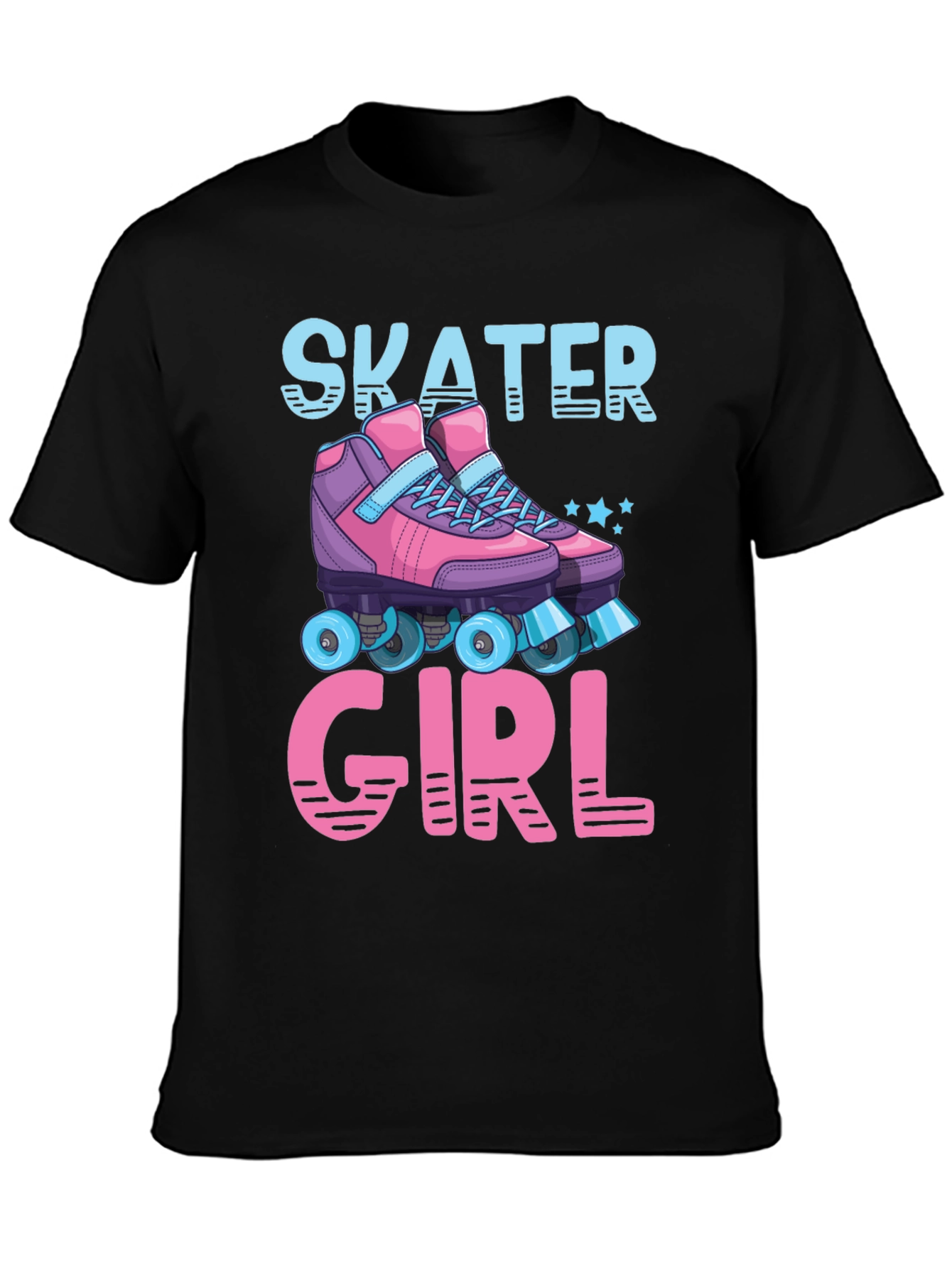 Skater Girl Roller Skate T-Shirt